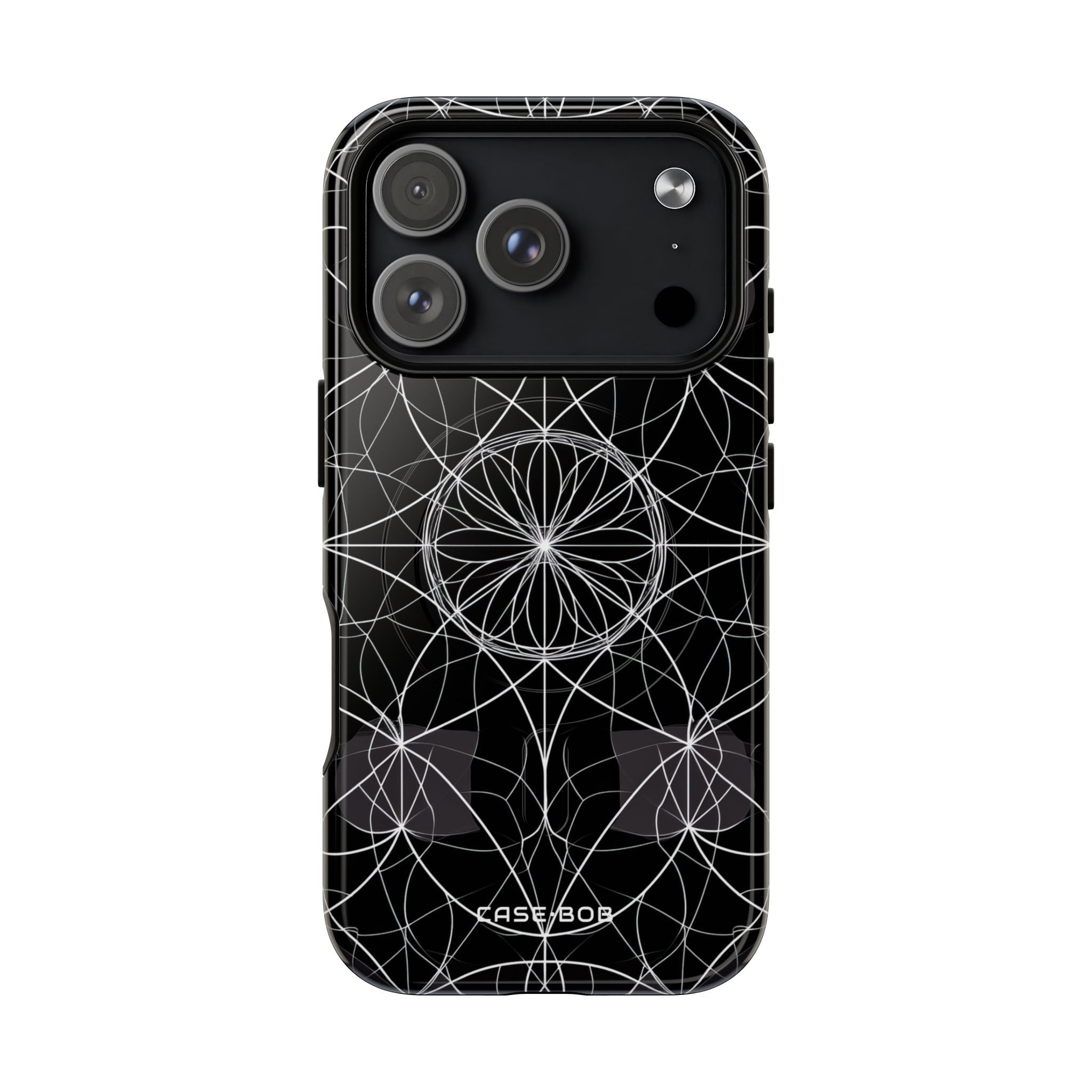 Radiant Petal Orbit iPhone 17 Pro Case - Tough+ - CASE•BOB