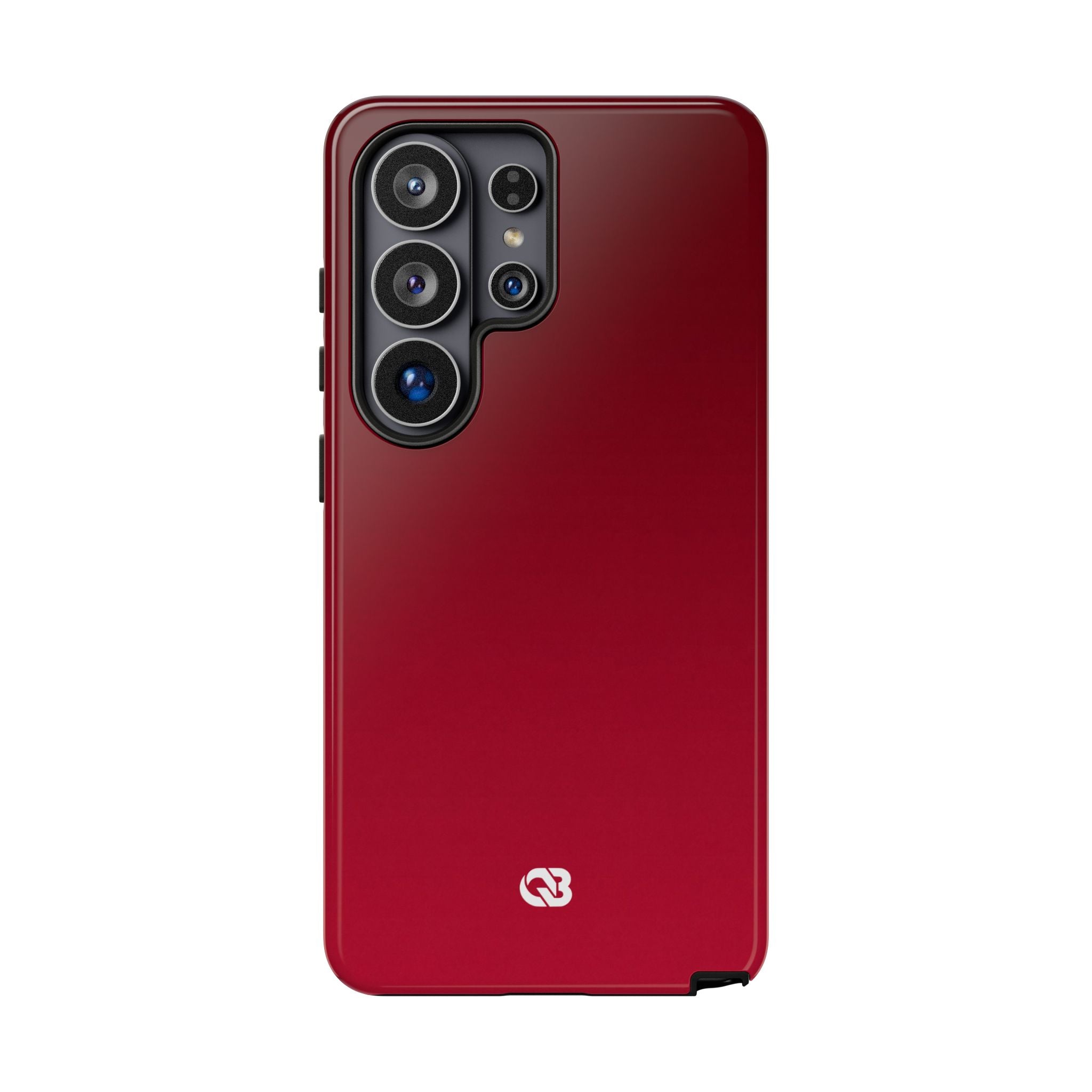 Red Tough Phone Case for Samsung - Crimson Velvet Fade