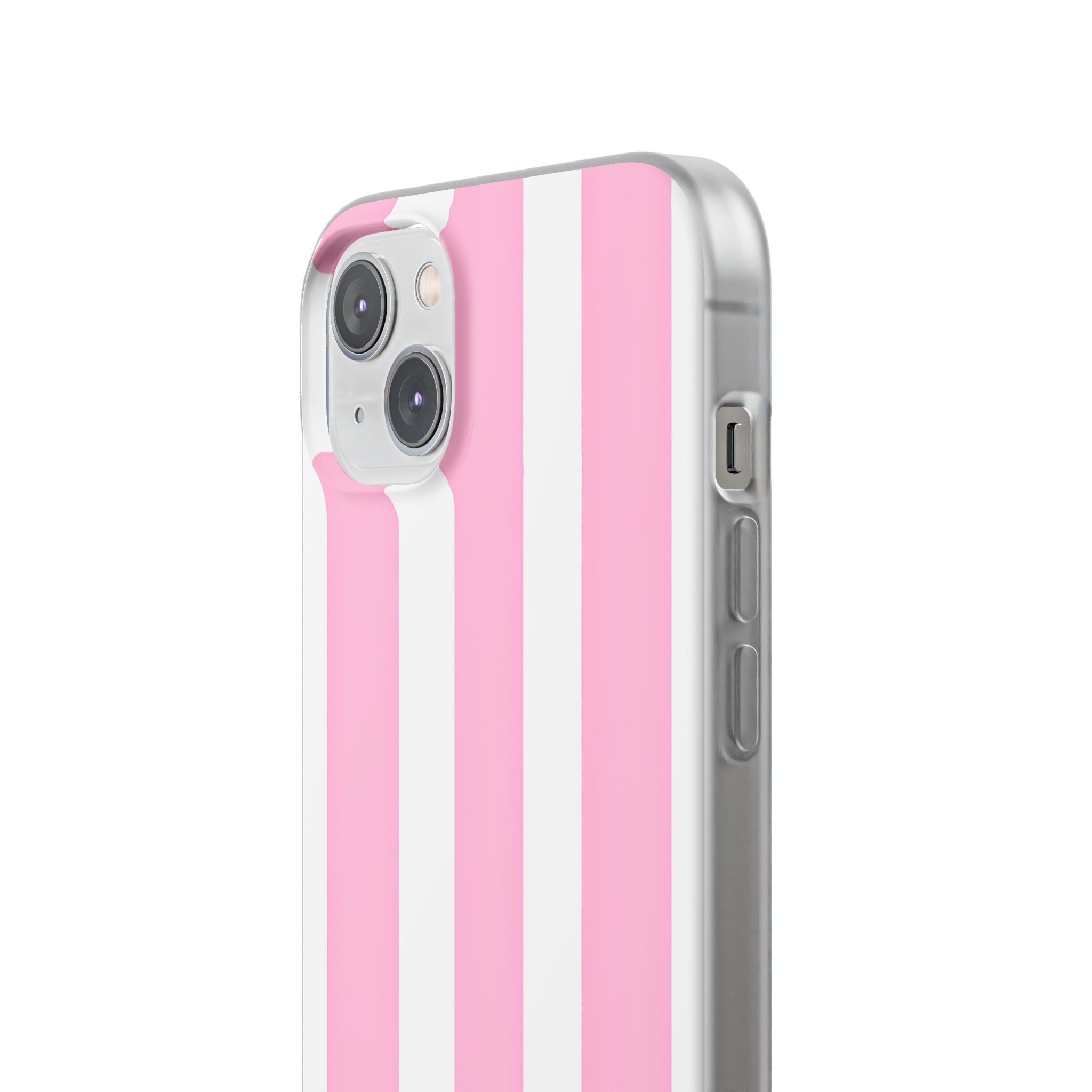 Soft Pink Stripe · Soft Phone Case for iPhone