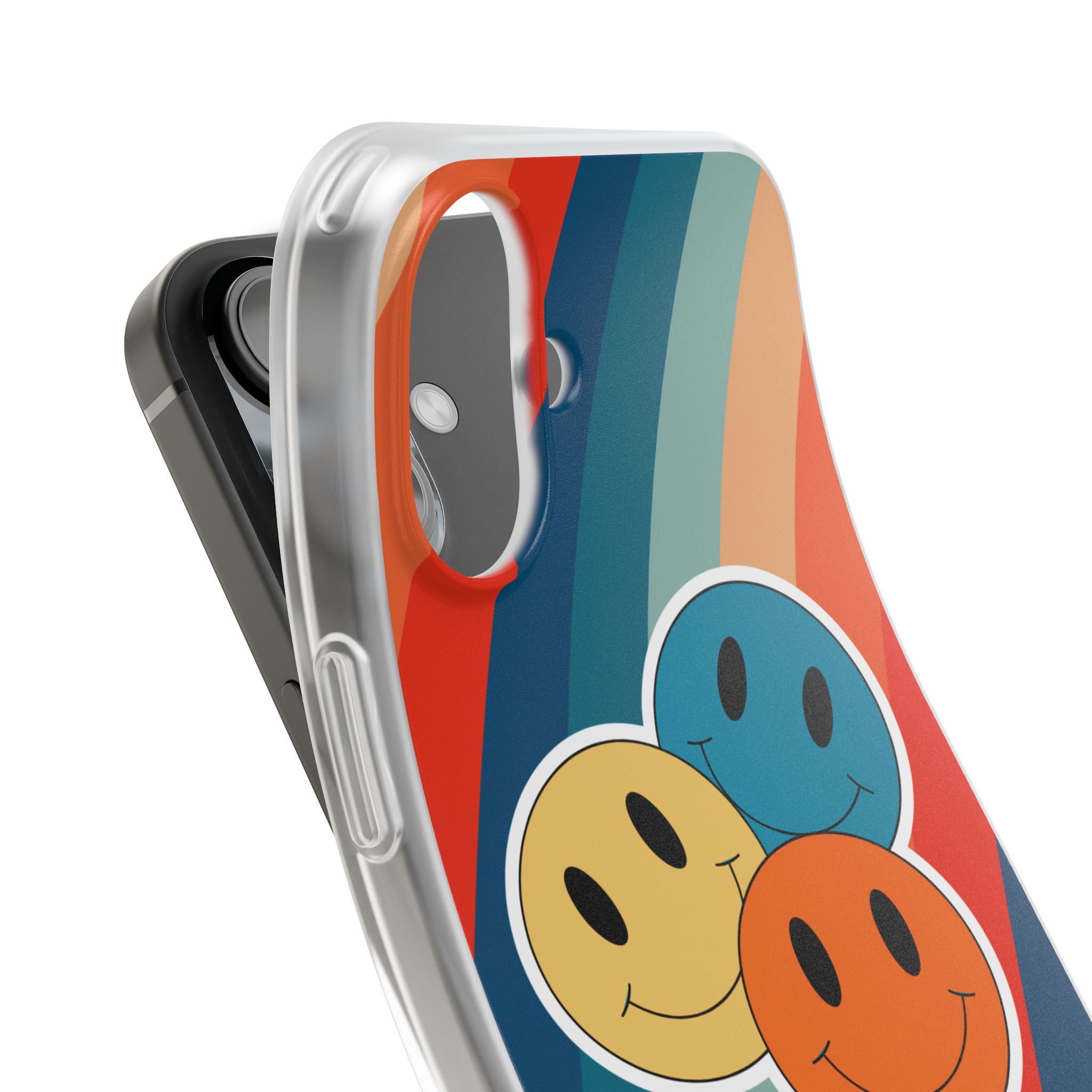 Triple Smile Breeze iPhone 16 Plus Case - Soft