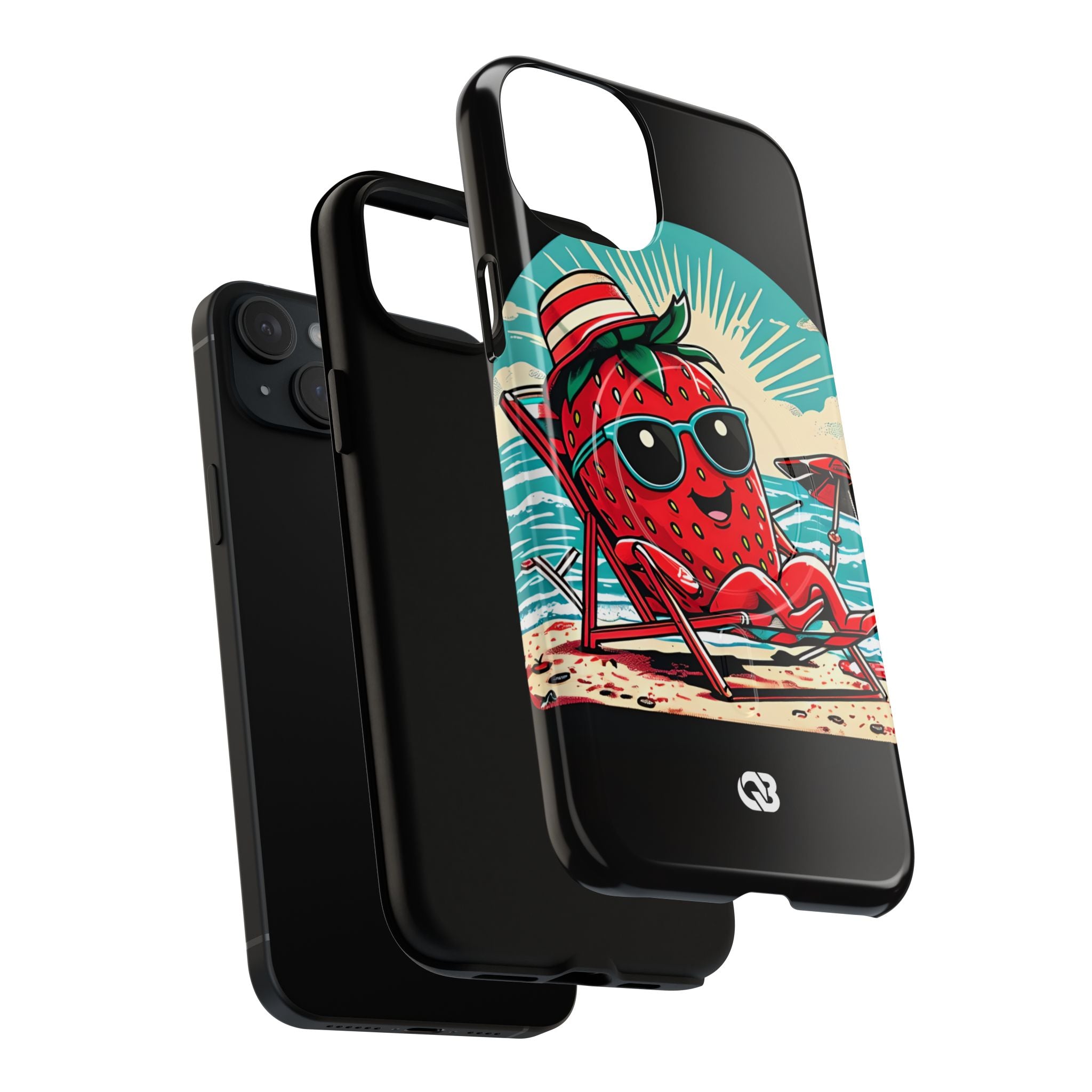 Retro Coastal Berry · Tough+ Magsafe