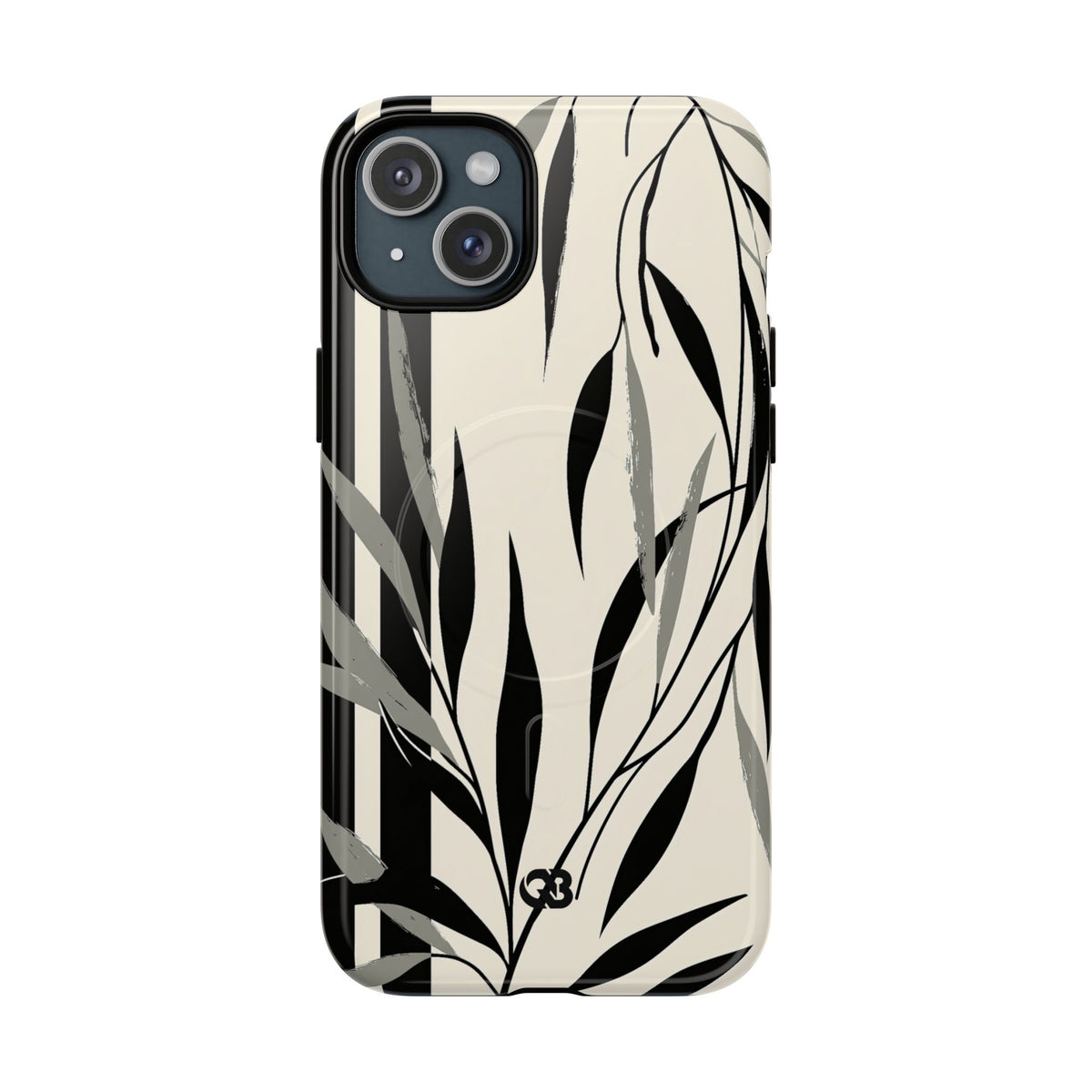 Linear Willow Study · Tough 2.0 Magnetic Phone Case for iPhone · Beige