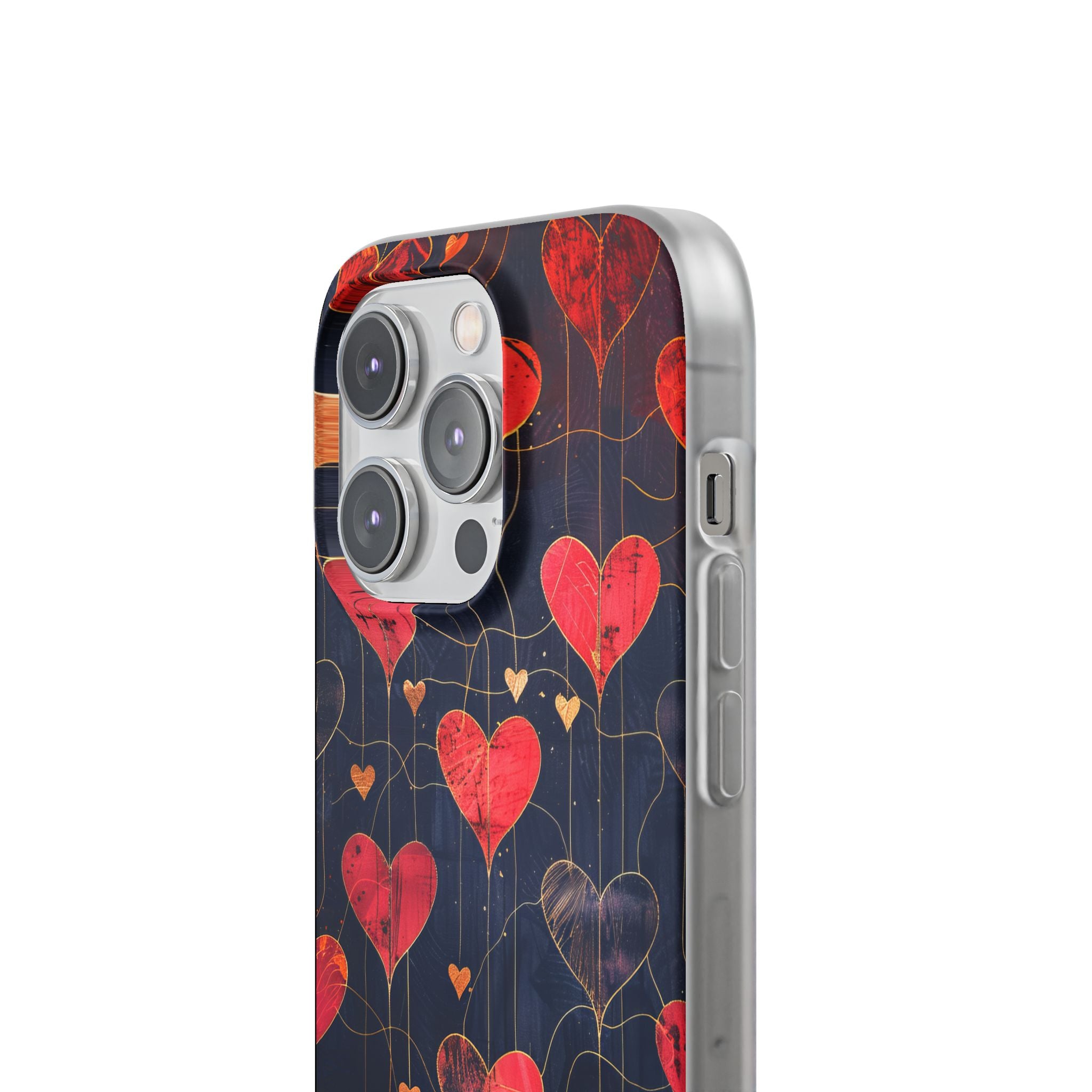 Golden Hearts Network iPhone 14 Pro Case - Soft