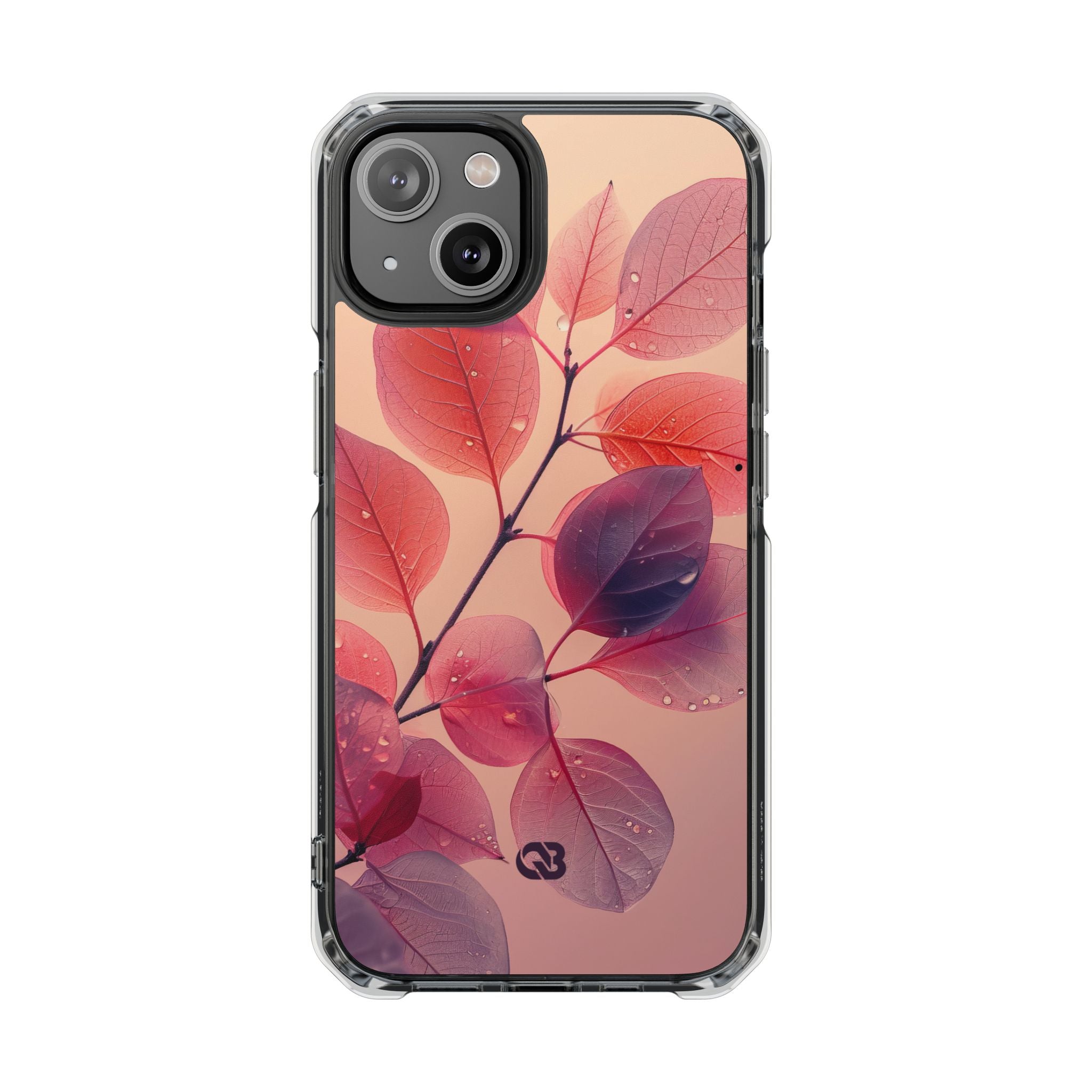Dewy Magenta Foliage · Impact Phone Case for iPhone · Magsafe