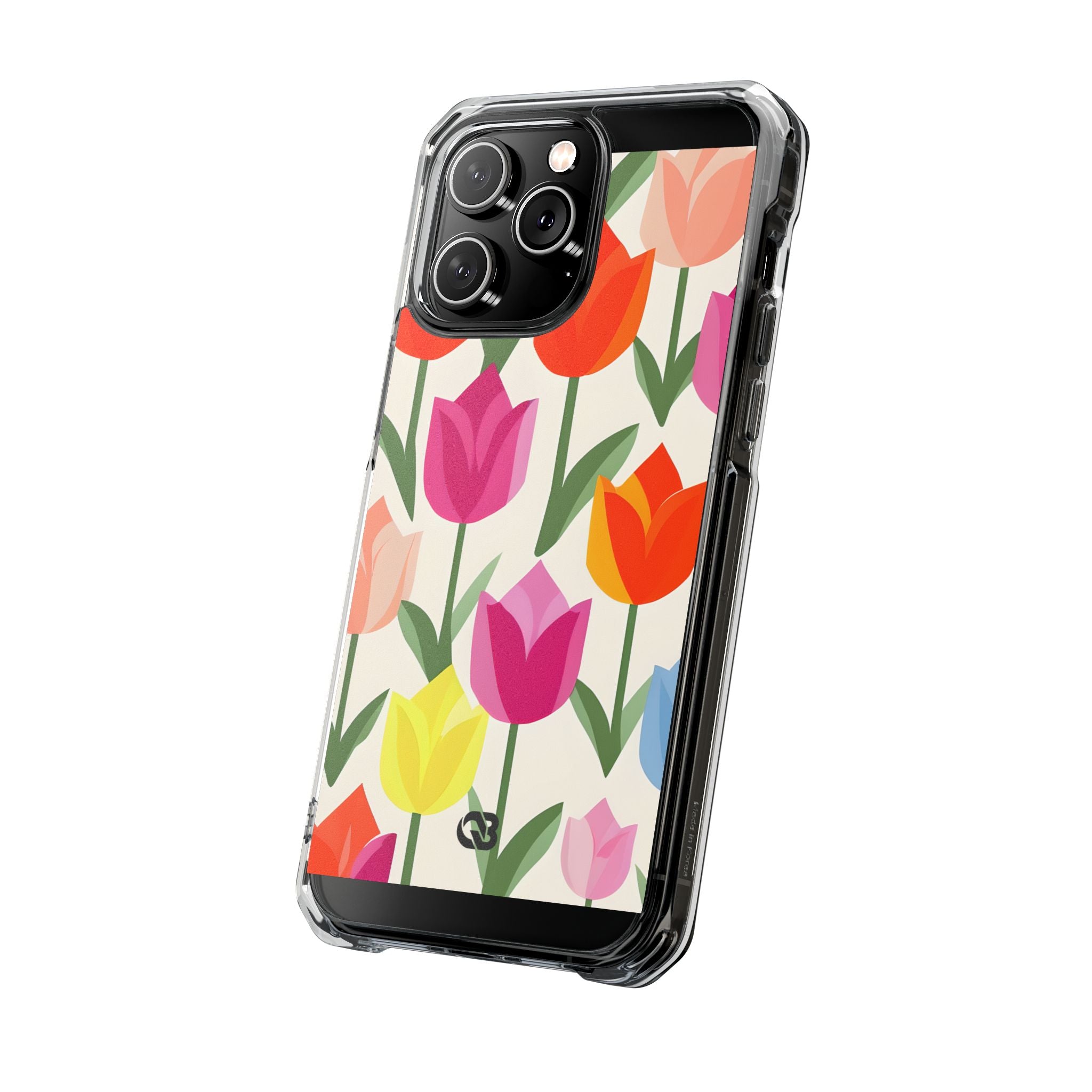 Vibrant Petal Grid · Impact Handyhülle für iPhone · Magsafe