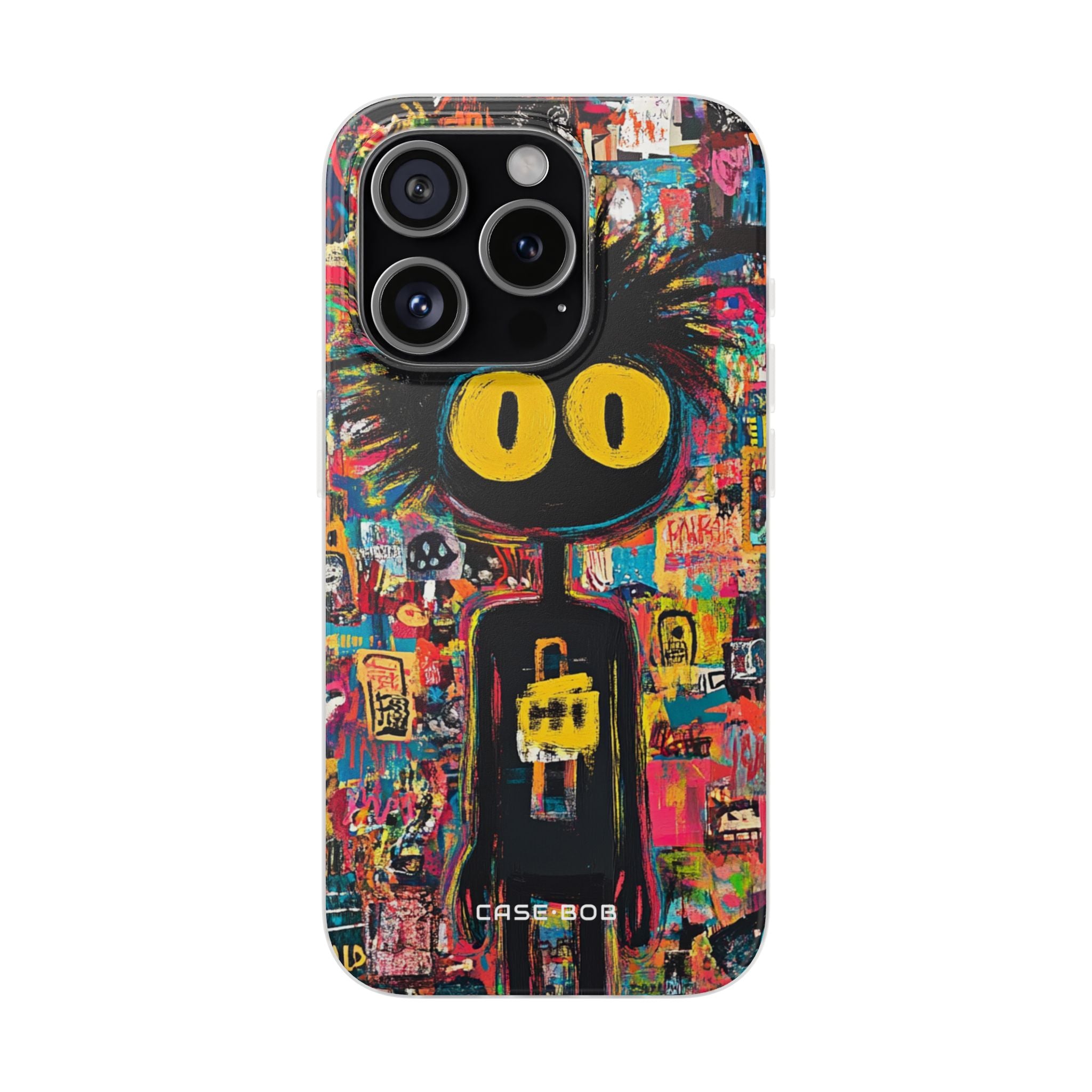 Spiky Shadow iPhone 15 Pro Case - Soft