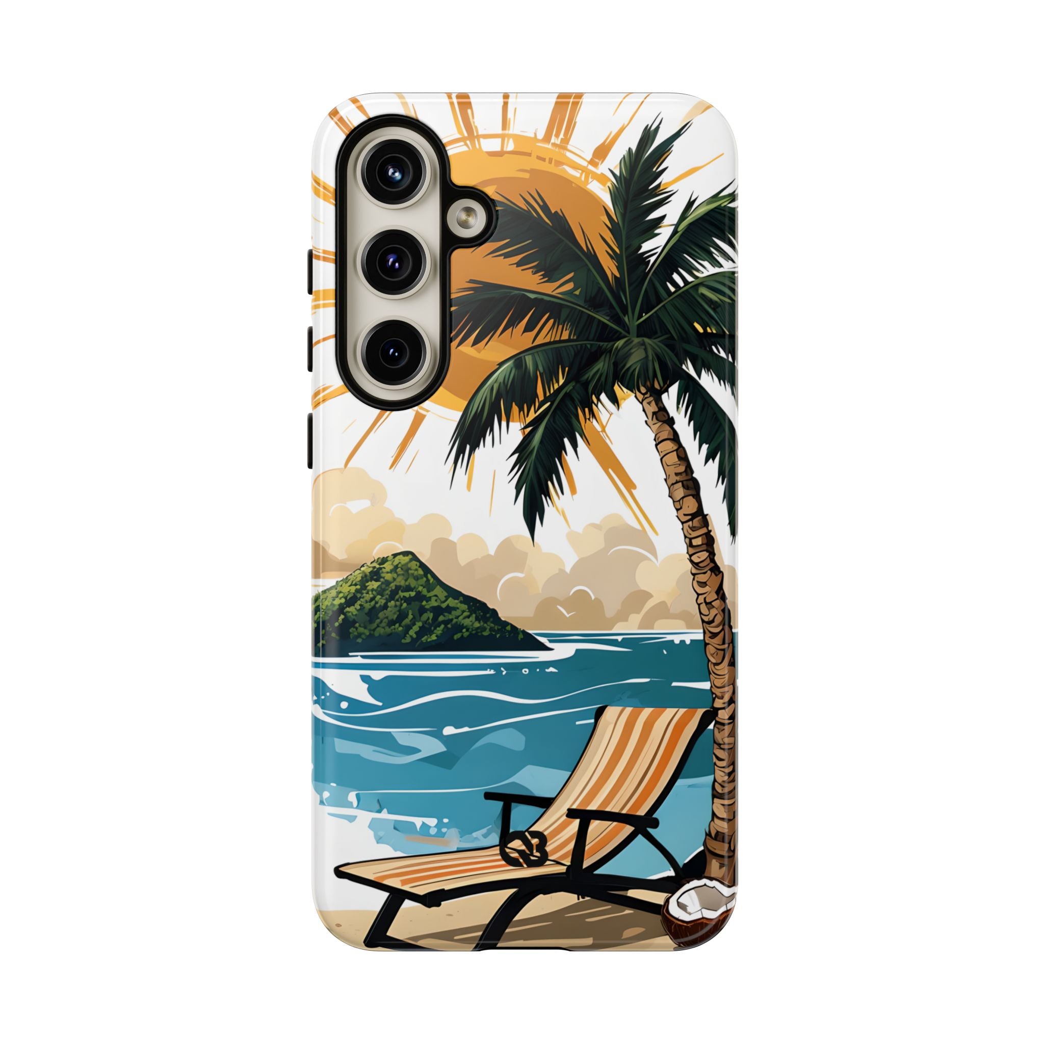 Radiant Coast Solitude · Tough Handyhülle für Samsung