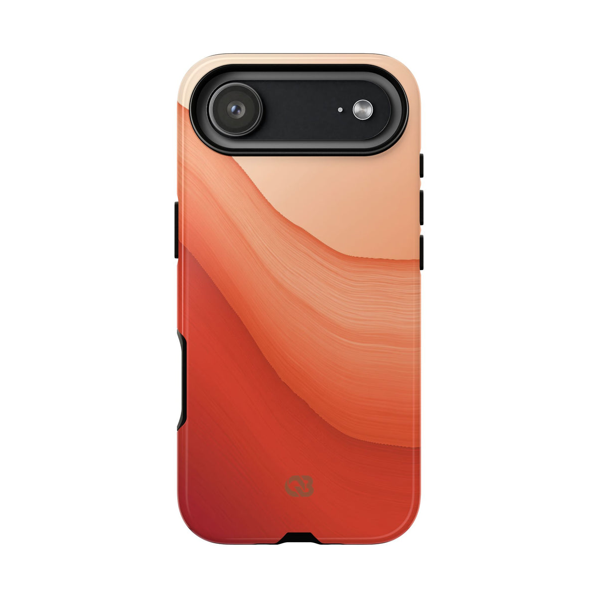 Terracotta Flow · Tough Phone Case for iPhone · Orange