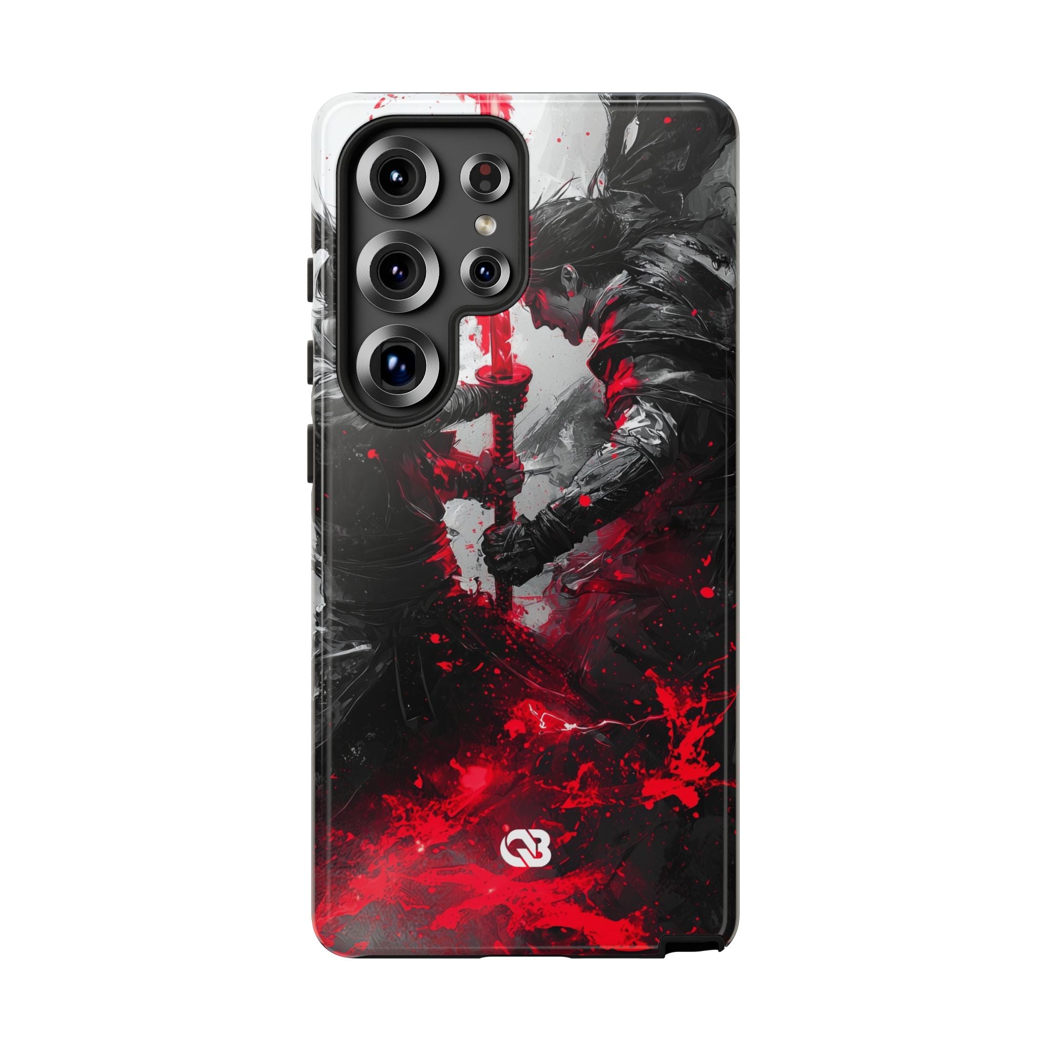 Shattered Crimson Duel · Tough Phone Case for Samsung