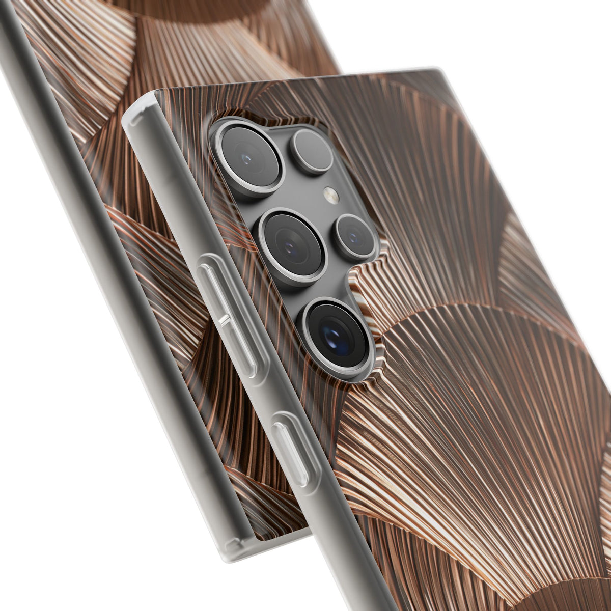 Rose Gilded Fan · Lite Phone Case for Samsung · Gold