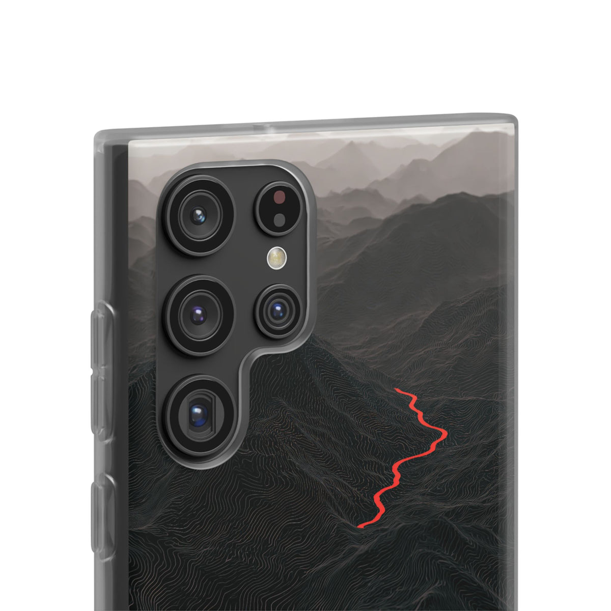 Crimson Ridge Pass · Lite Phone Case for Samsung · Black