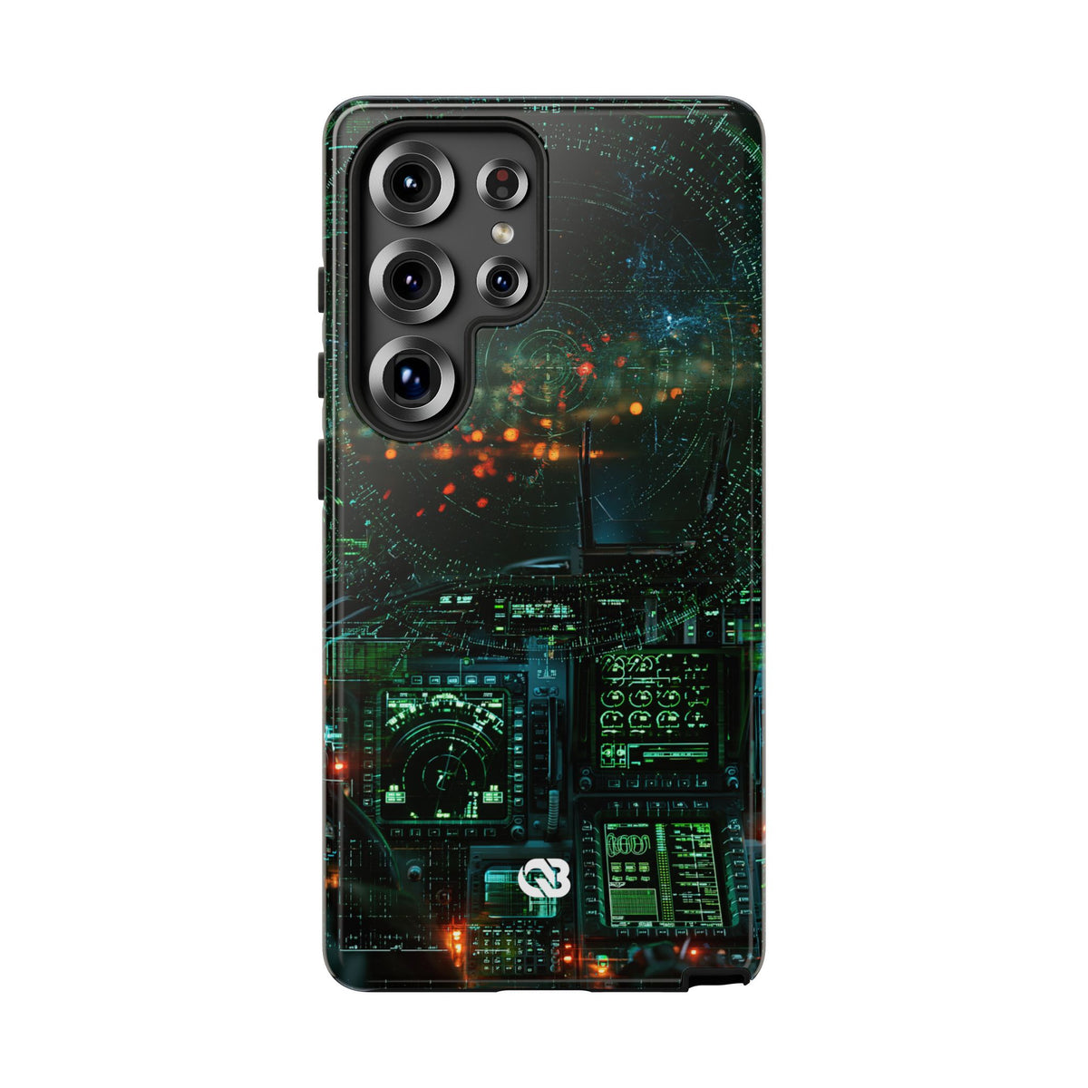 Tactical Avionics HUD · Tough Phone Case for Samsung · Green