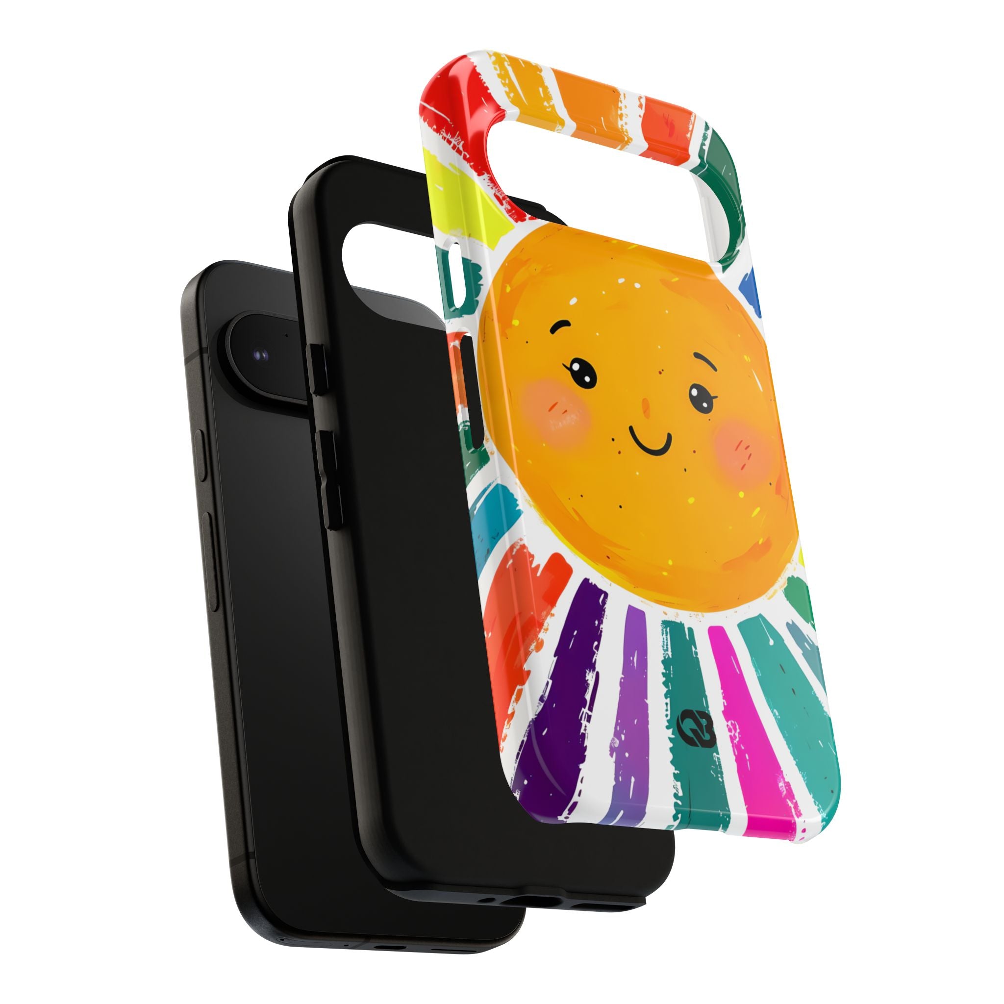 Vibrant Solar Smile · Tough Phone Case for Google Pixel