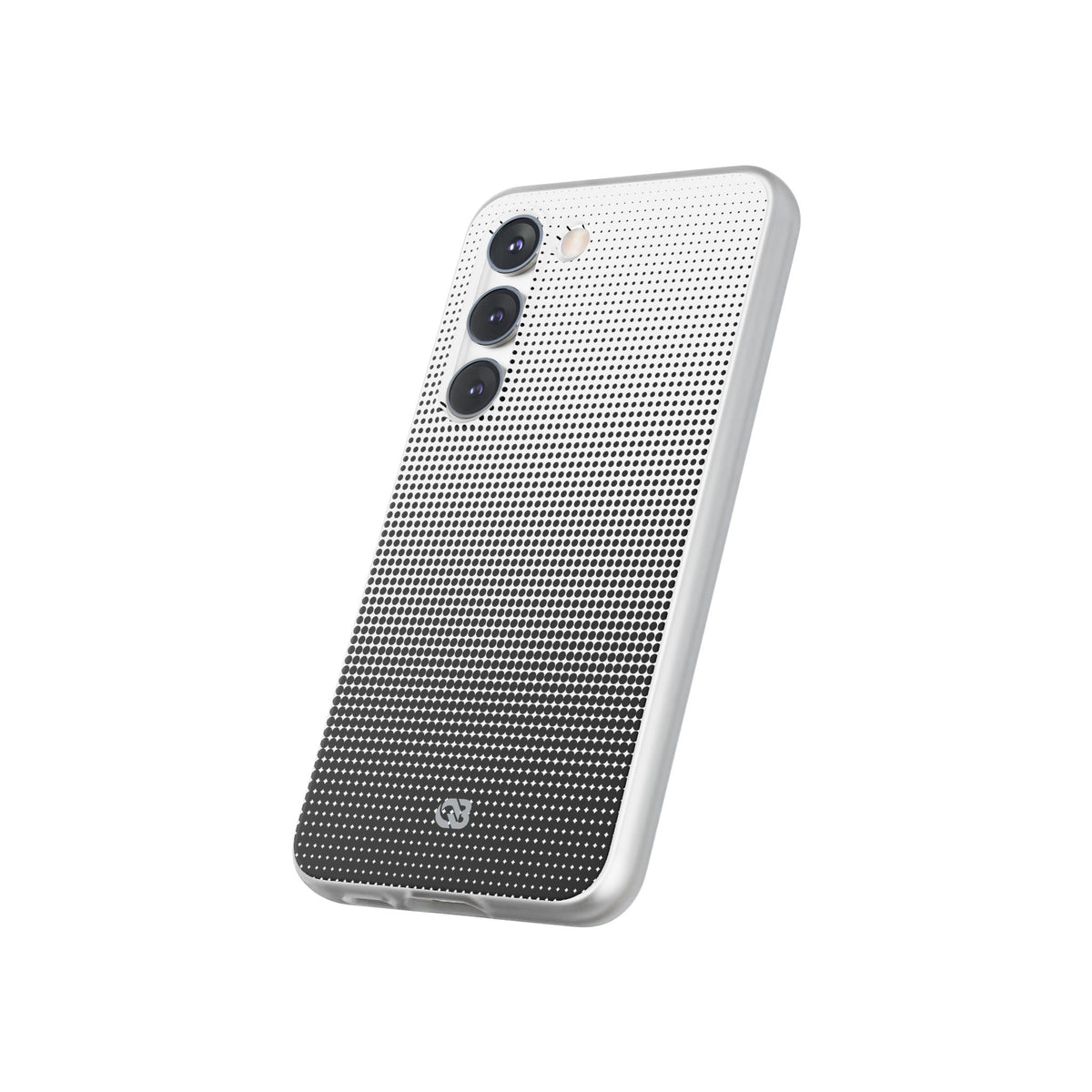 Black Lite Phone Case for Samsung - Obsidian Halftone Flux