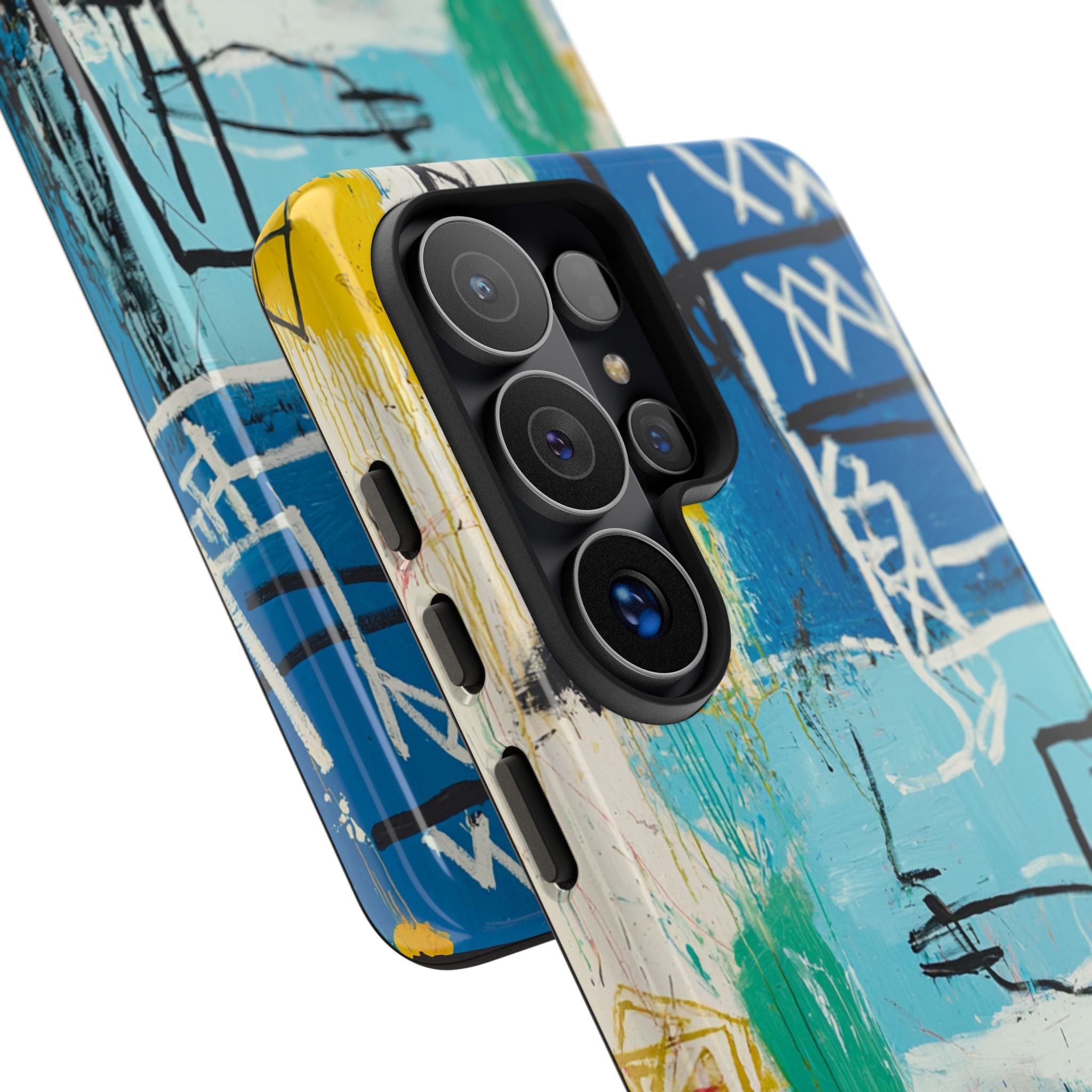 Azure Urban Scribble · Tough Phone Case for Samsung