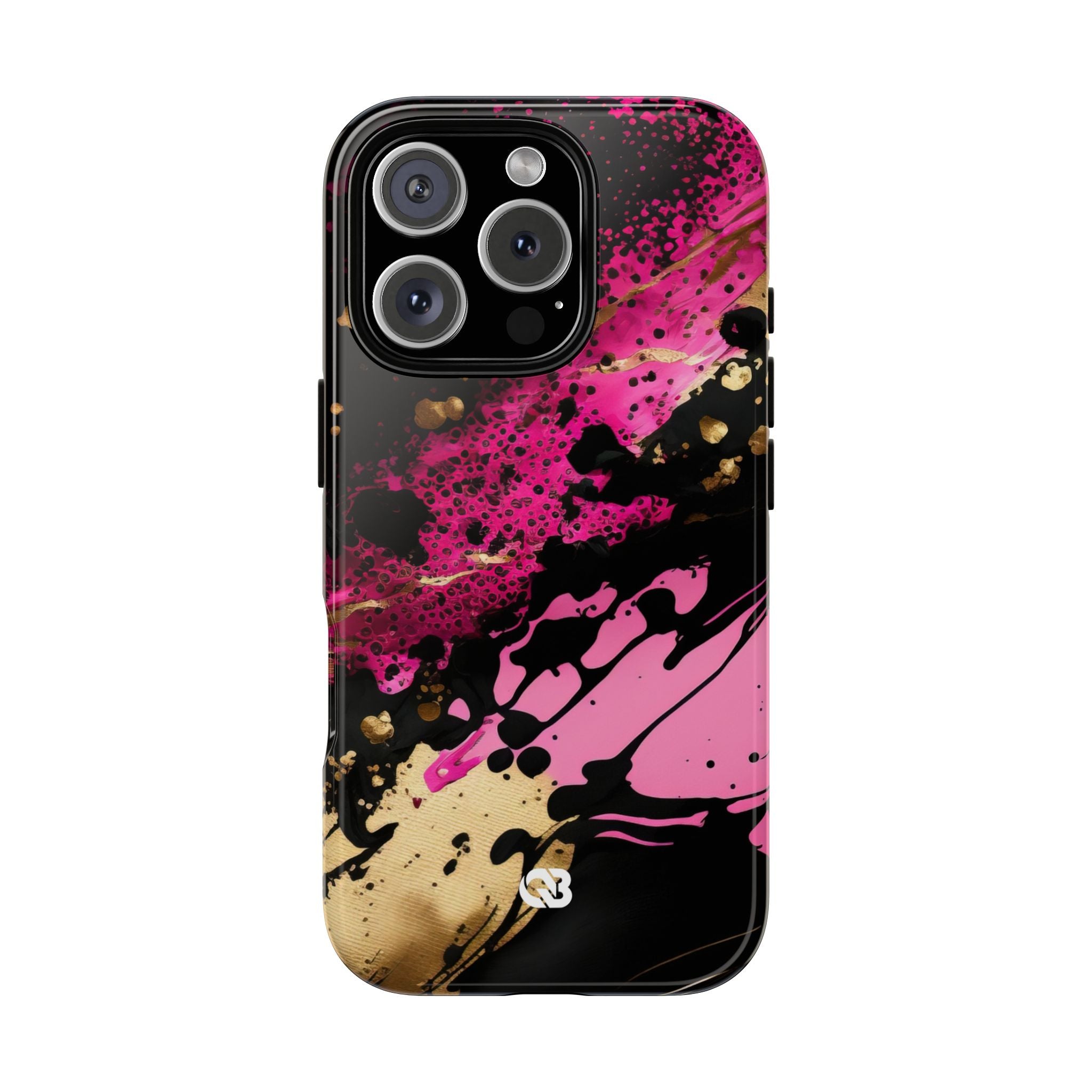 Magenta Liquid Gold · Tough Fundas para teléfono para iPhone