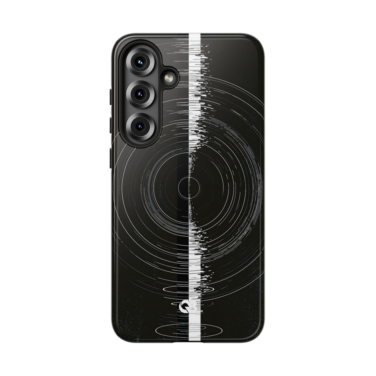 Black Tough Phone Case for Samsung - Obsidian Orbital Signal