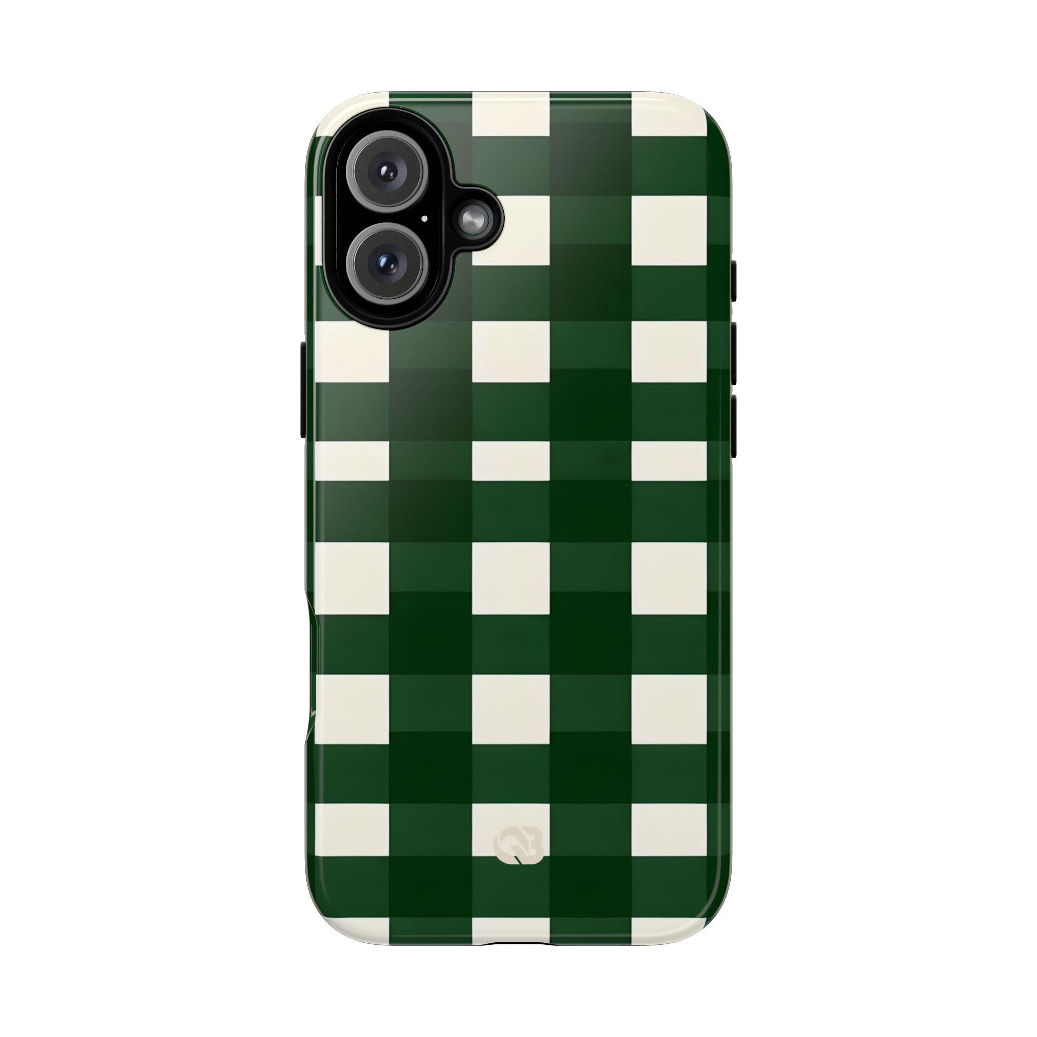 Hunter Green Plaid · Tough Phone Case for iPhone