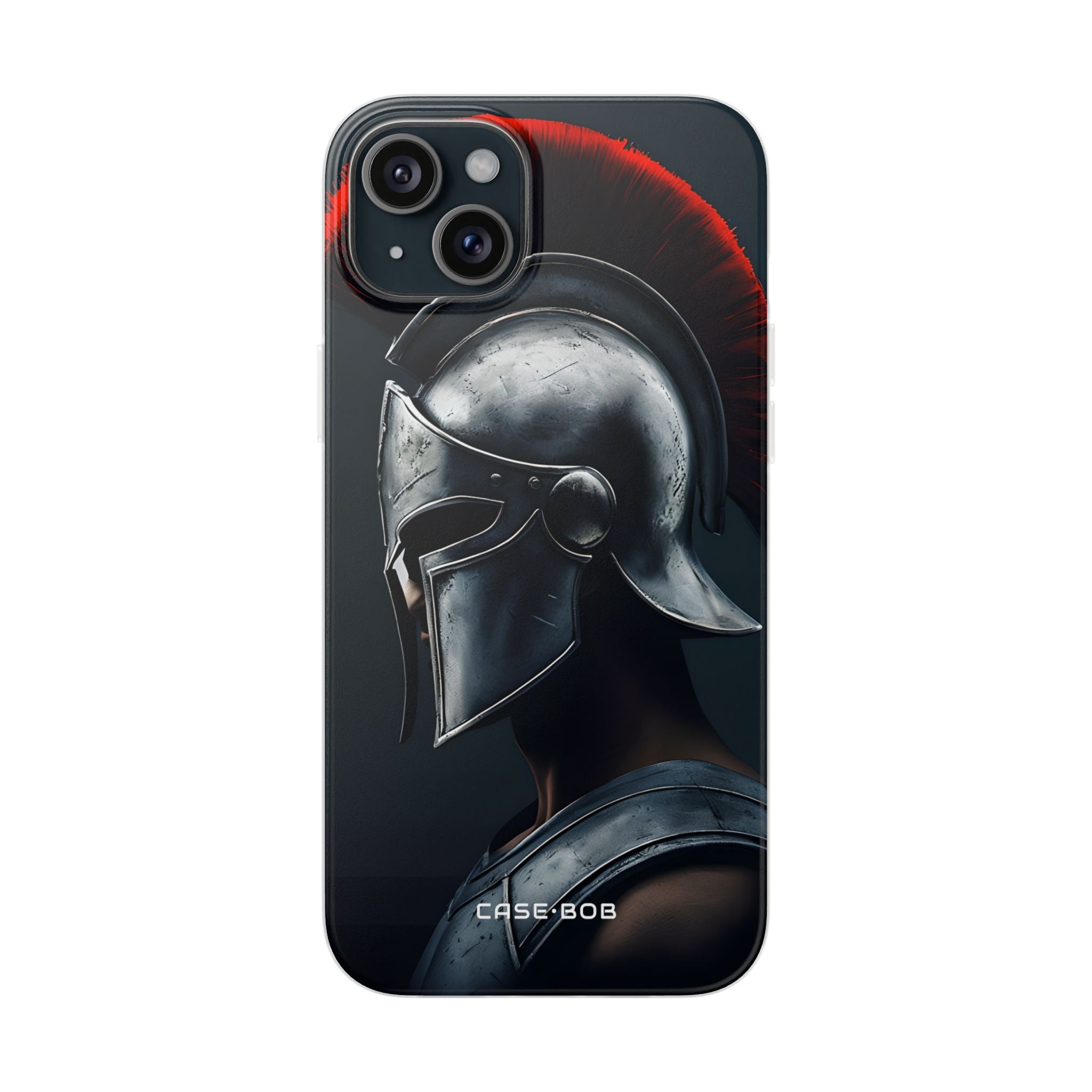 Sølv Centurion iPhone 15 Plus Cover - Blød