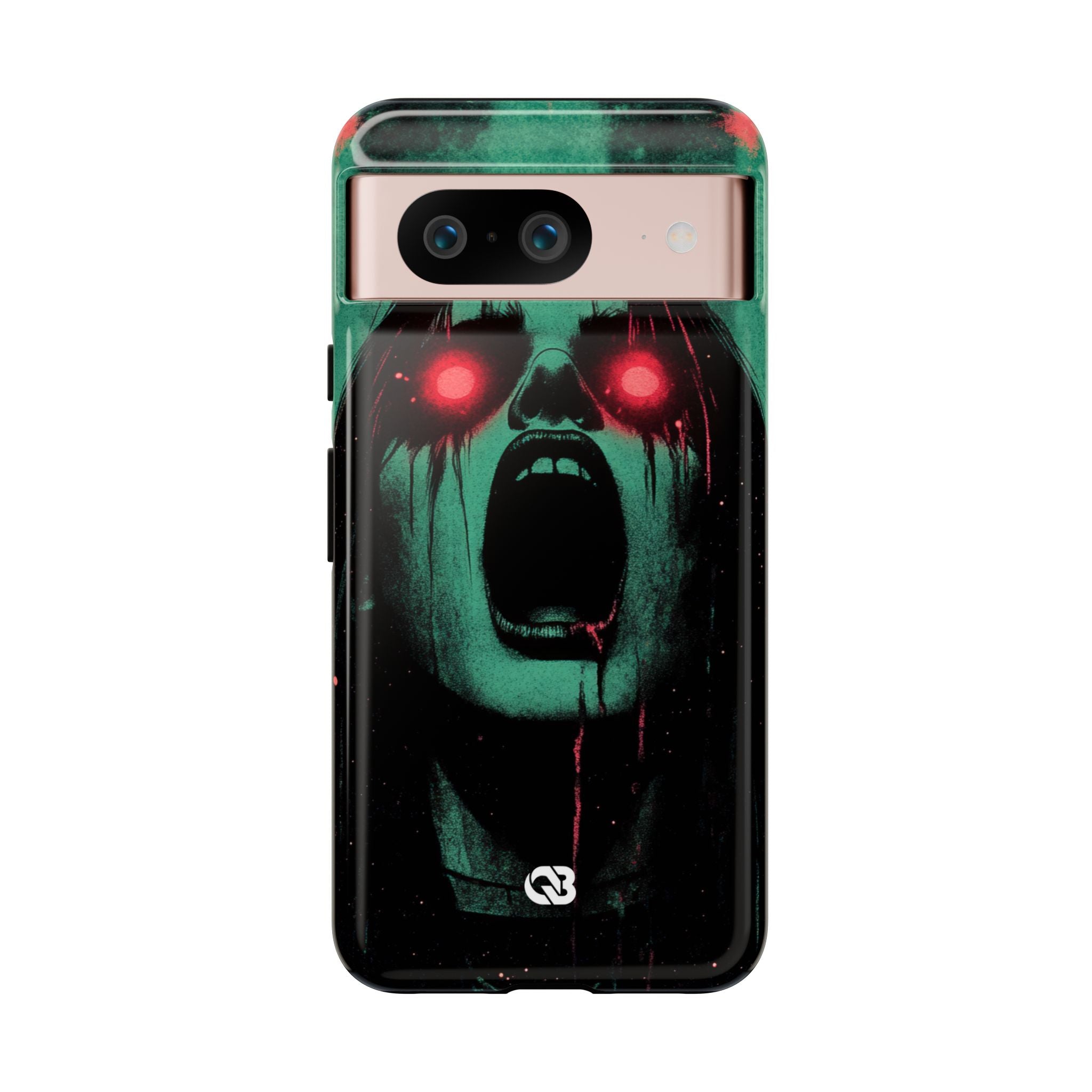 Crimson Emerald Scream · Tough Phone Case for Google Pixel