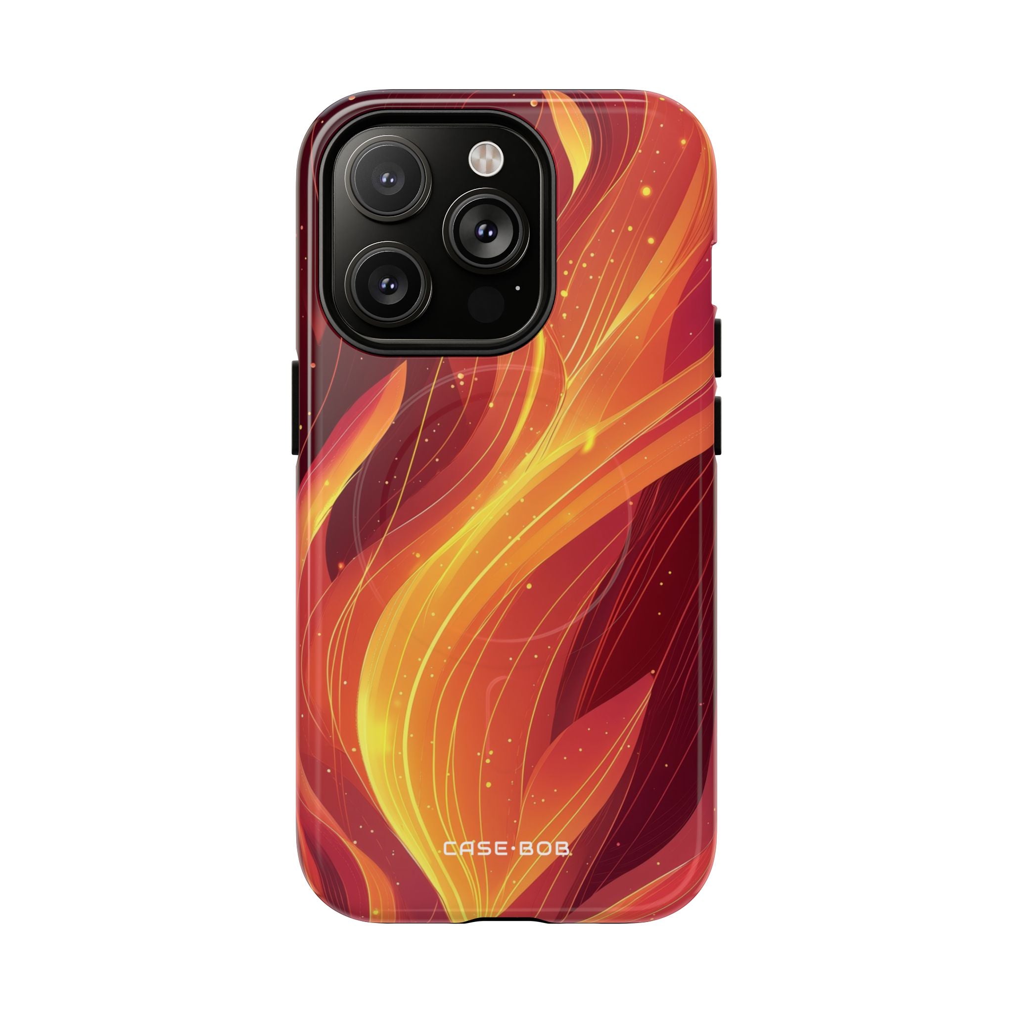 Flaming Flow iPhone 14 Pro Case - Tough+