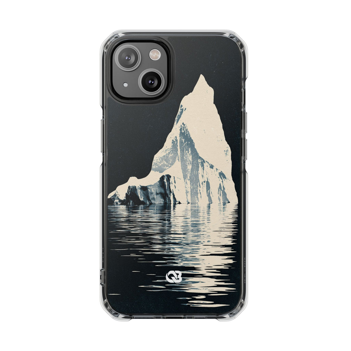 Blue Impact MagSafe Phone Case for iPhone - Frozen Navy Monolith