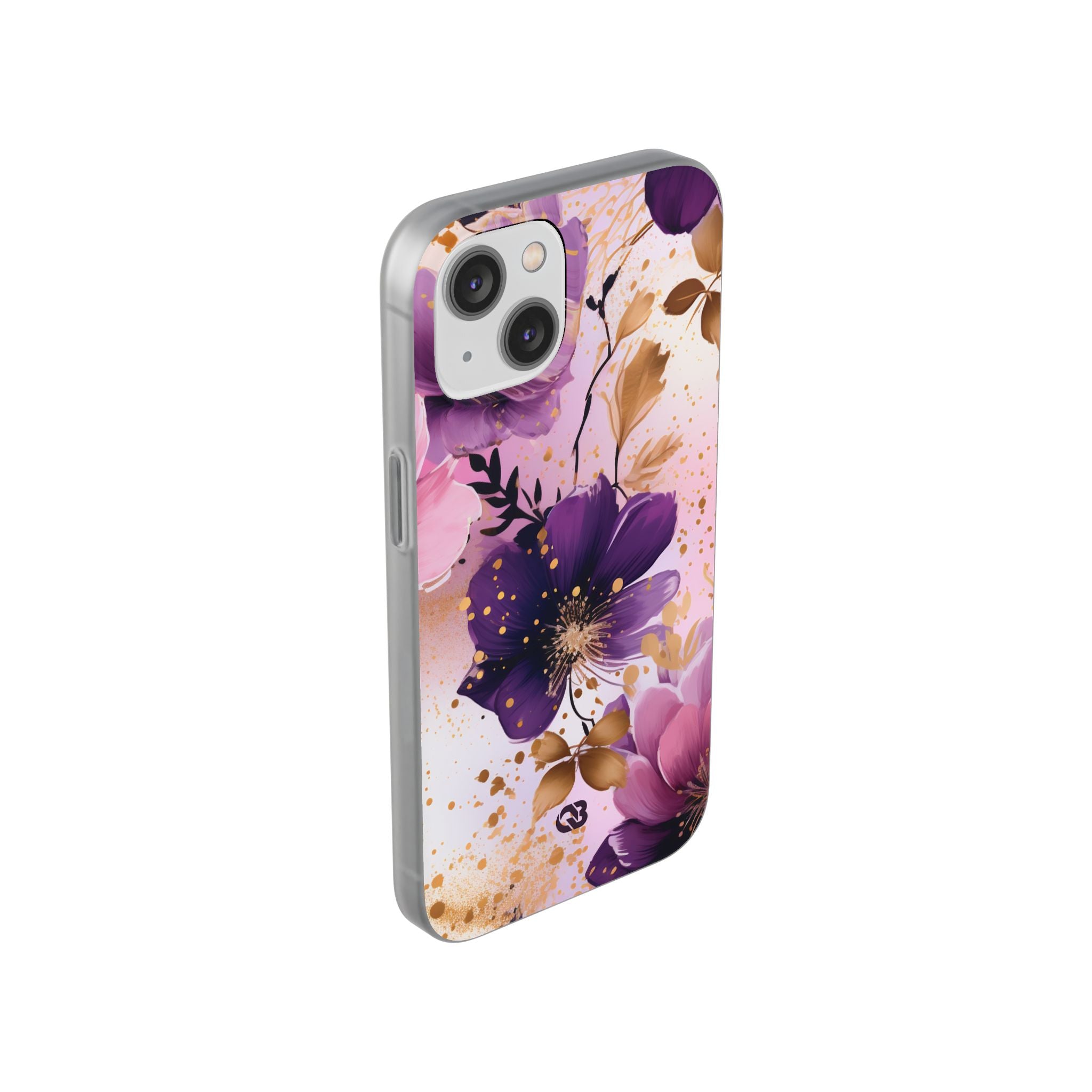 Gilded Violet Bloom · Soft Handyhülle für iPhone
