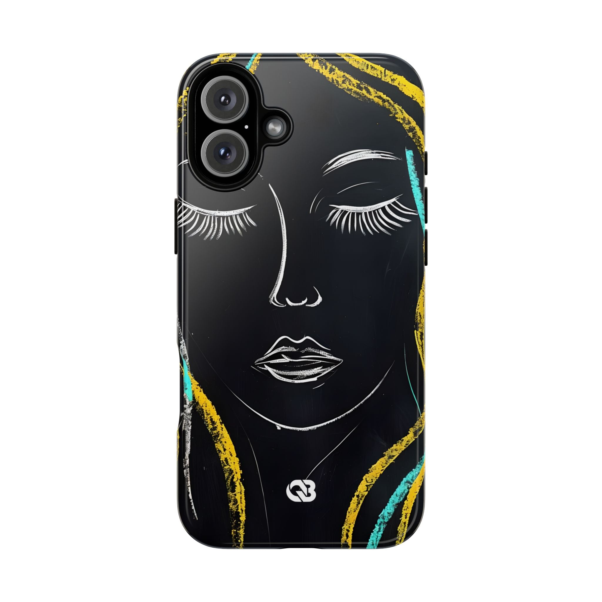 Obsidian Chalk Portrait · Tough