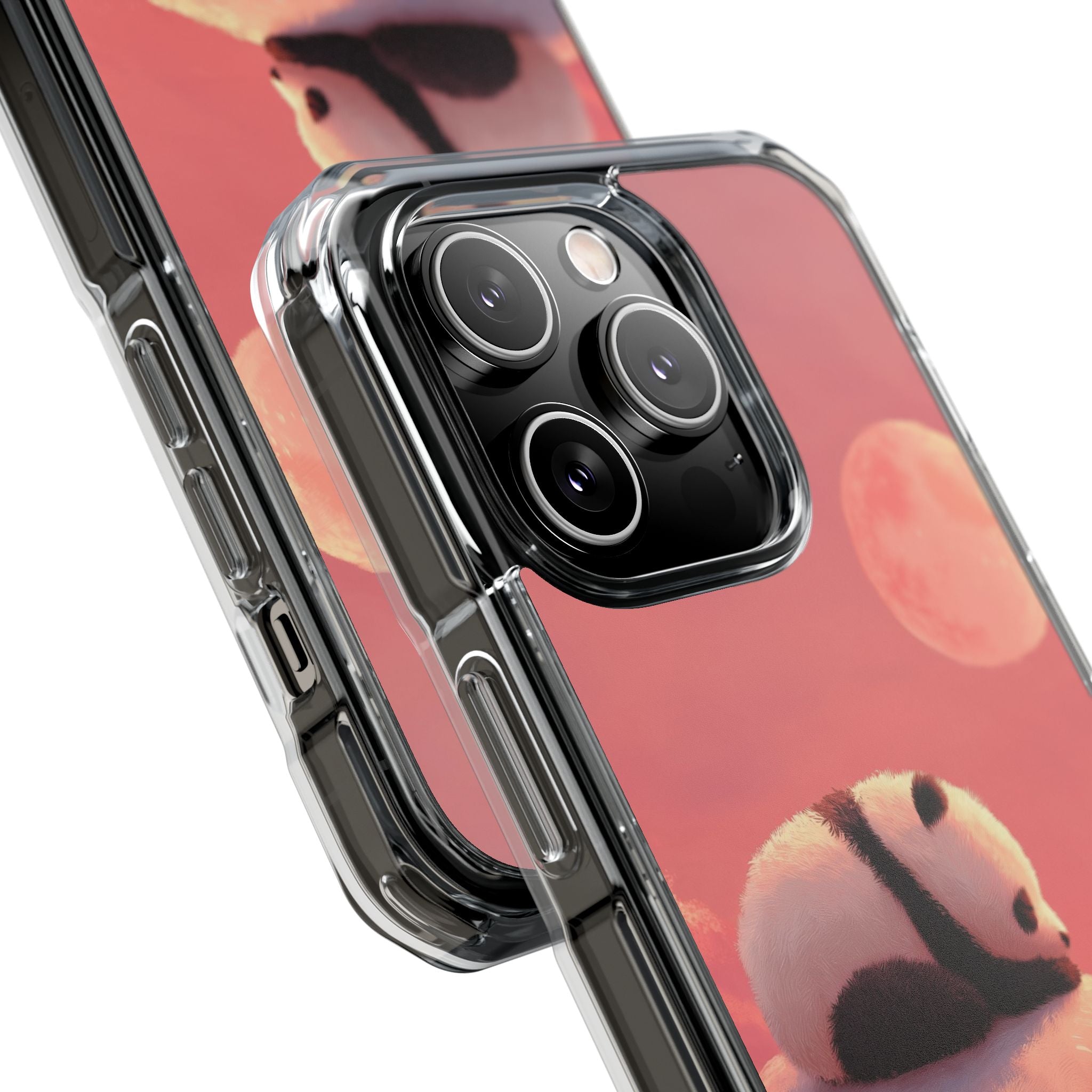 Rose Moon Panda · Impact Coque de téléphone pour iPhone · Magsafe
