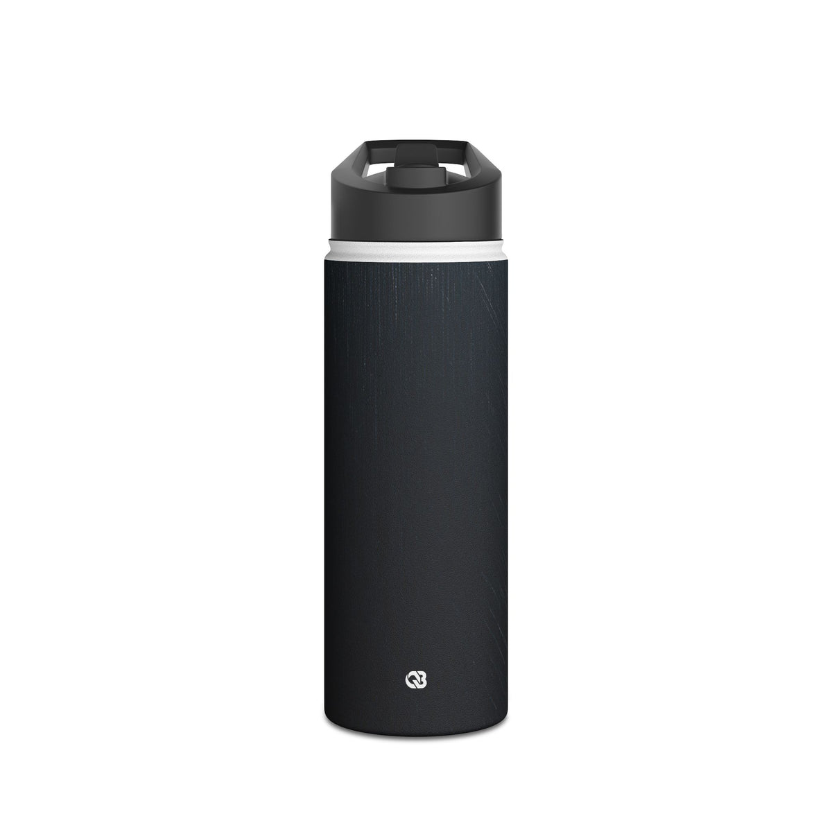 Brushed Obsidian Steel · Insulated Water Bottle · Black