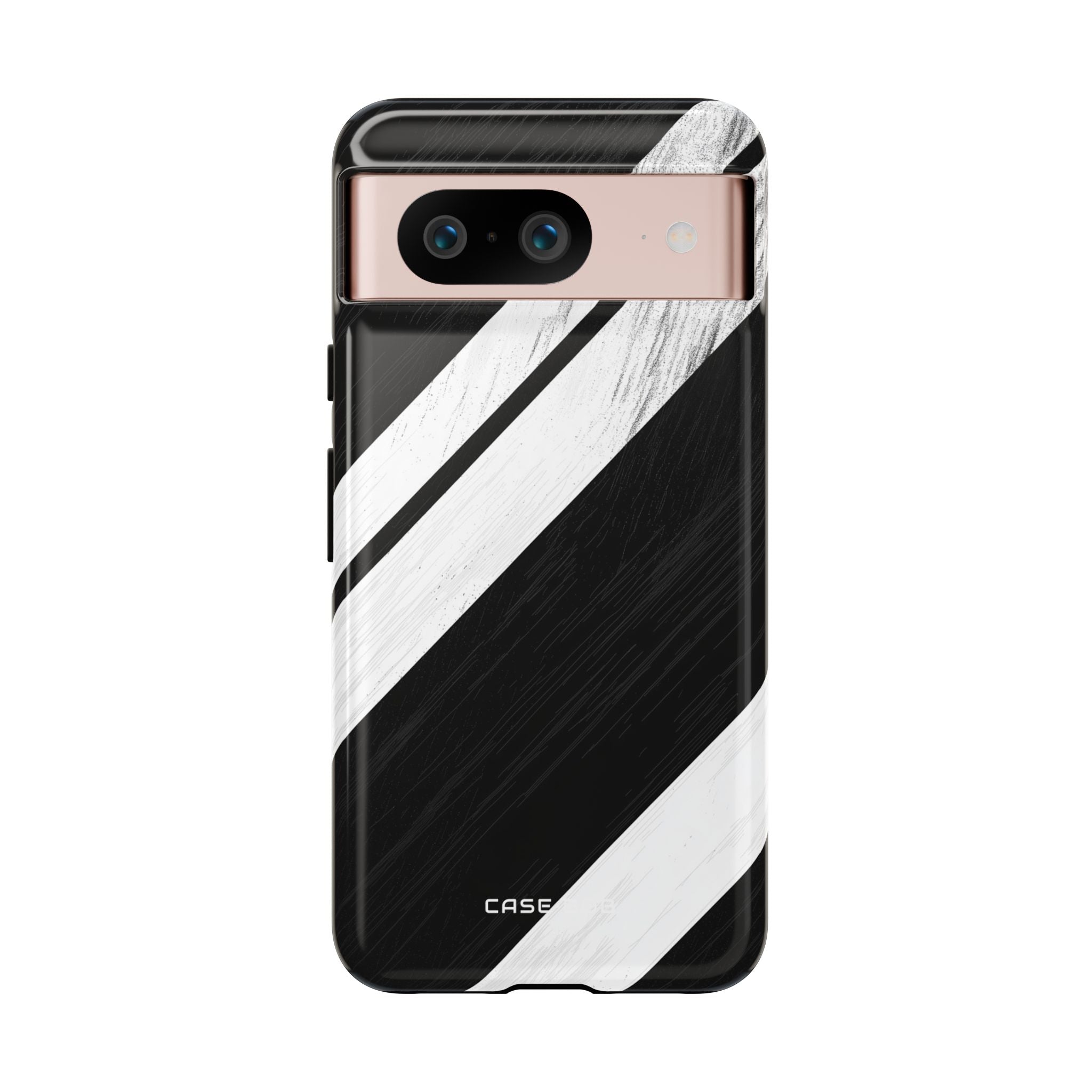 Distressed Stripe Motion Google Pixel 8 Case - Tough