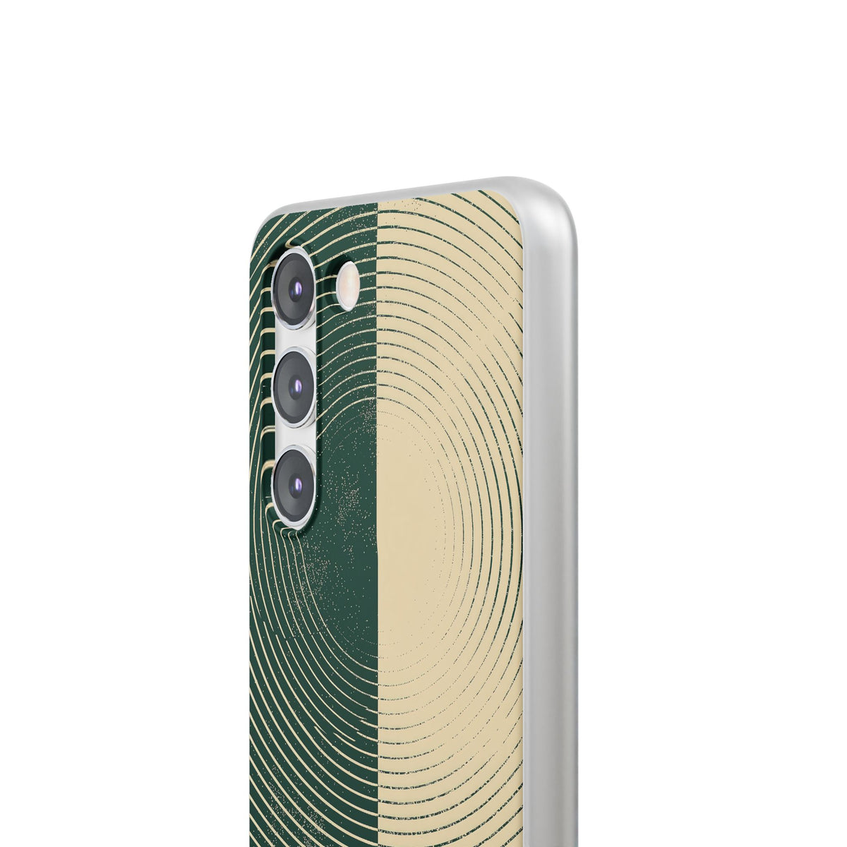 Green Lite Phone Case for Samsung - Evergreen Split Grain