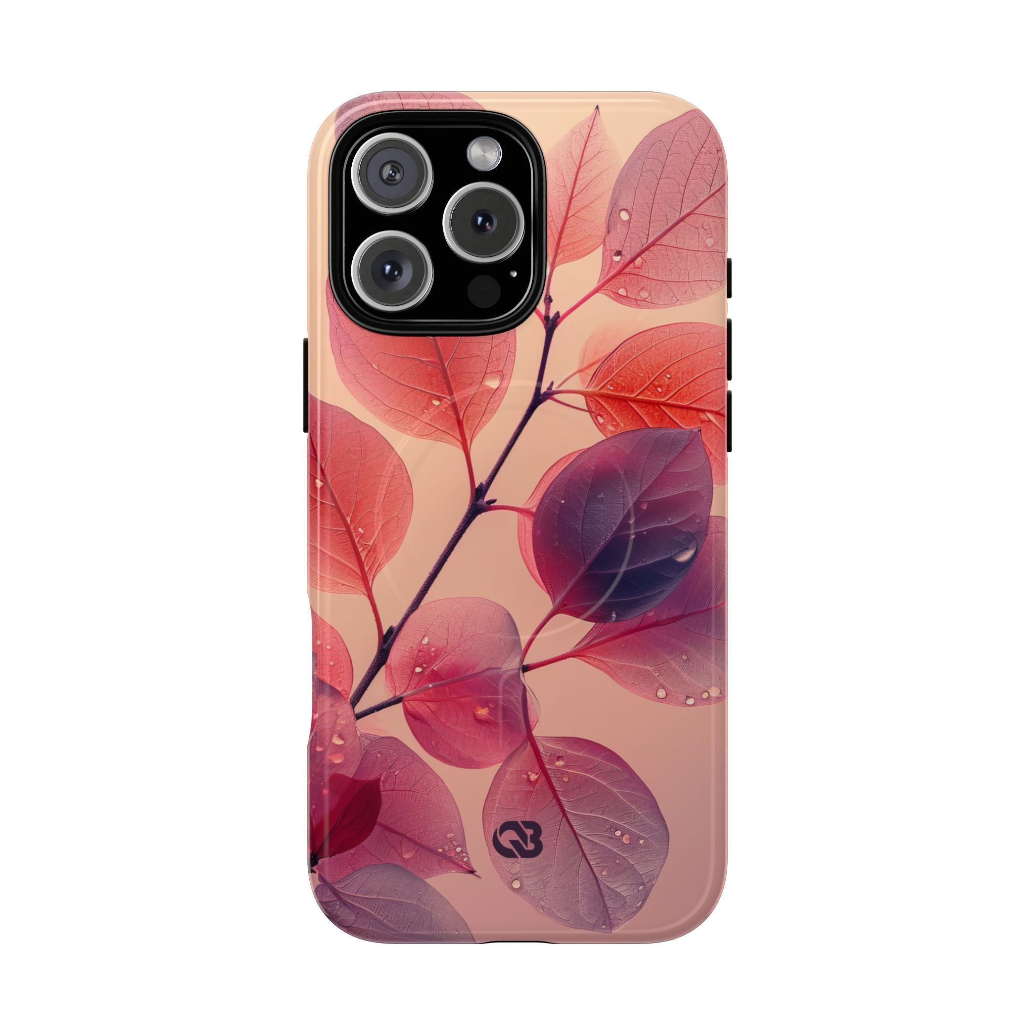 Dewy Magenta Foliage · Tough+ Phone Case for iPhone · Magsafe
