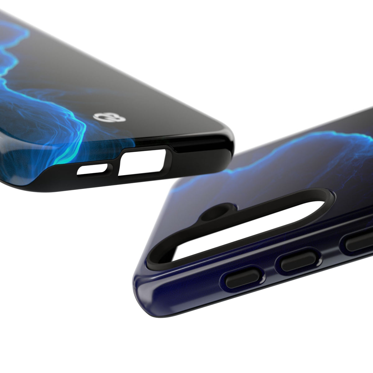 Electric Azure Drift · Tough Phone Case for Samsung · Blue