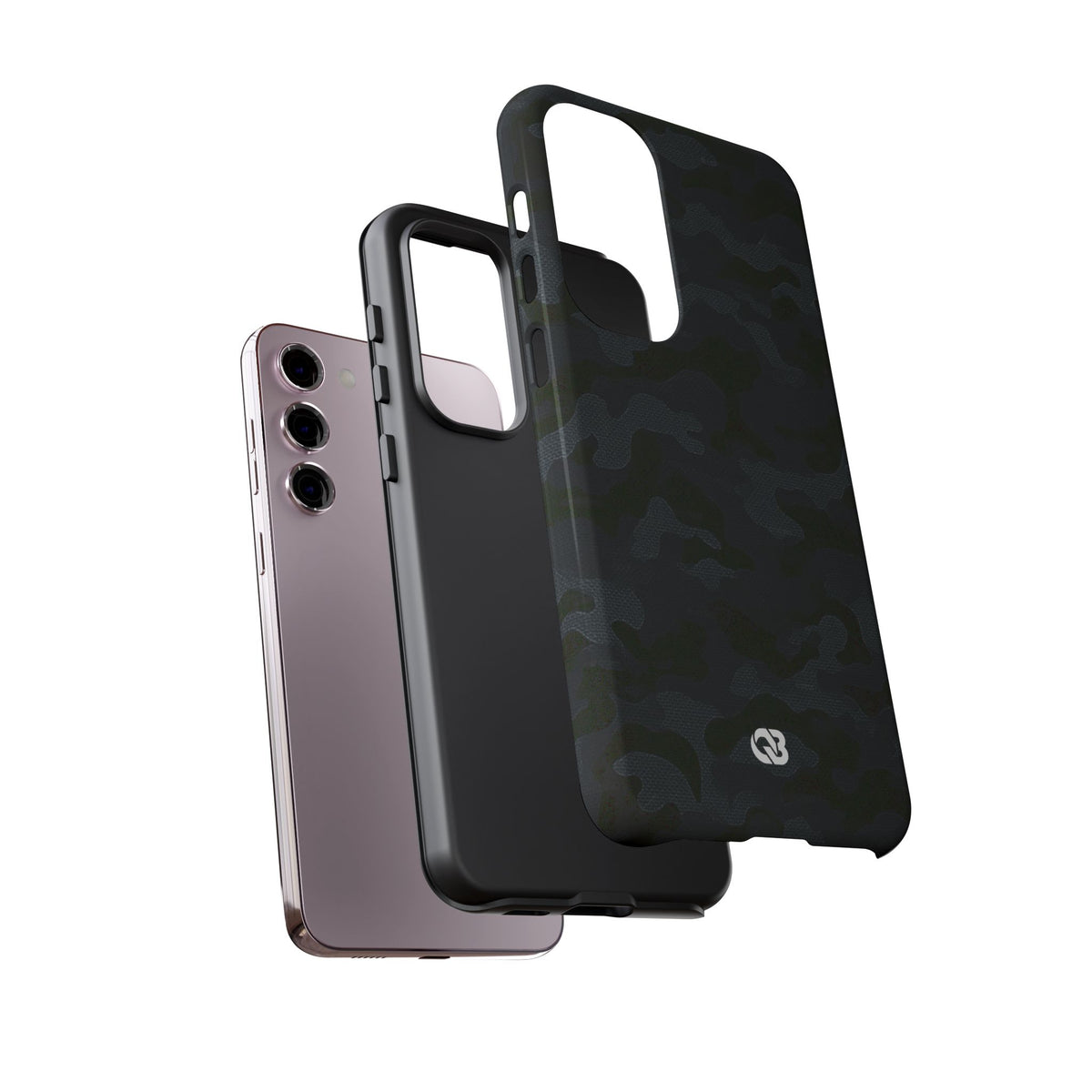 Blackout Urban Camo · Tough Phone Case for Samsung · Black