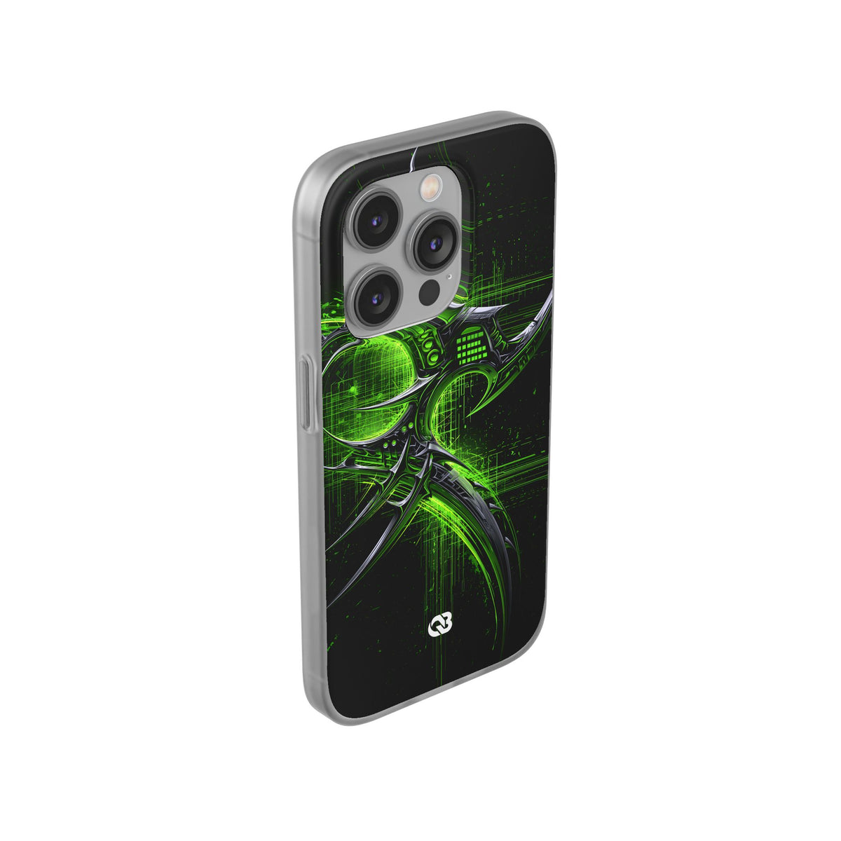 Cyber Sigil Grid · Lite Phone Case for iPhone · Green