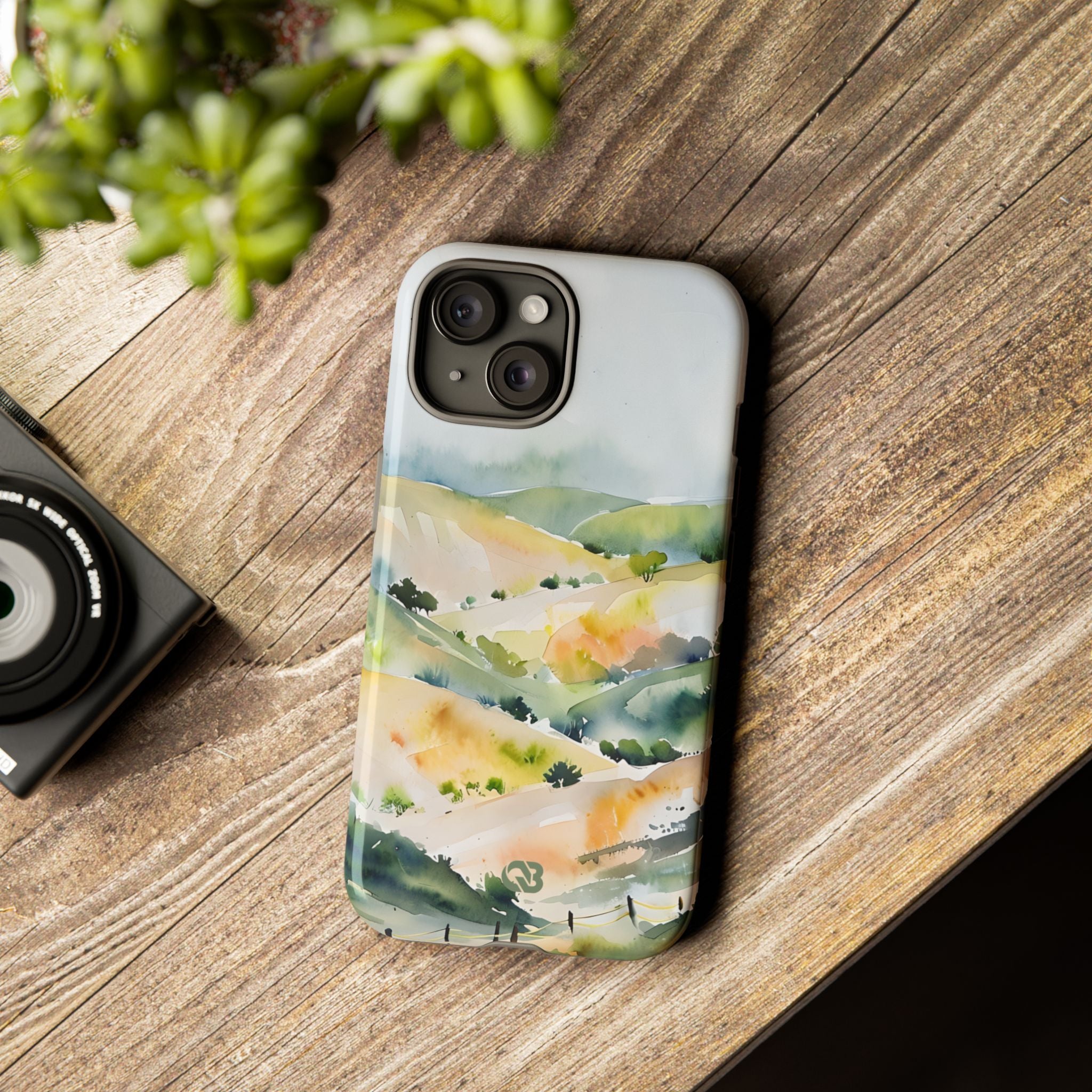 Verdant Mist Valleys · Tough Phone Case for iPhone