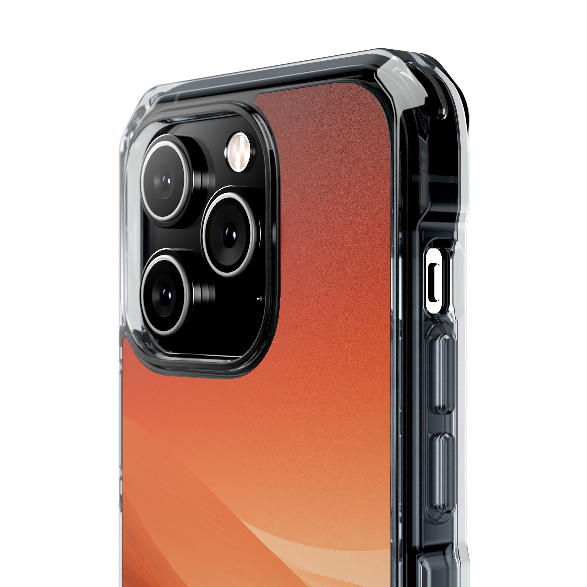 Orange Impact MagSafe Phone Case for iPhone - Crimson Dune Gradient