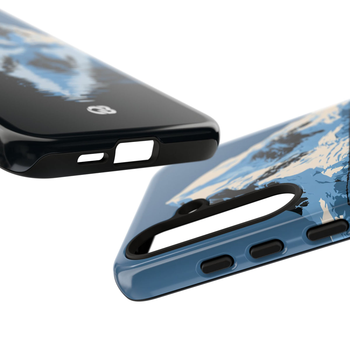Glacial Horizon · Tough Phone Case for Samsung · Blue