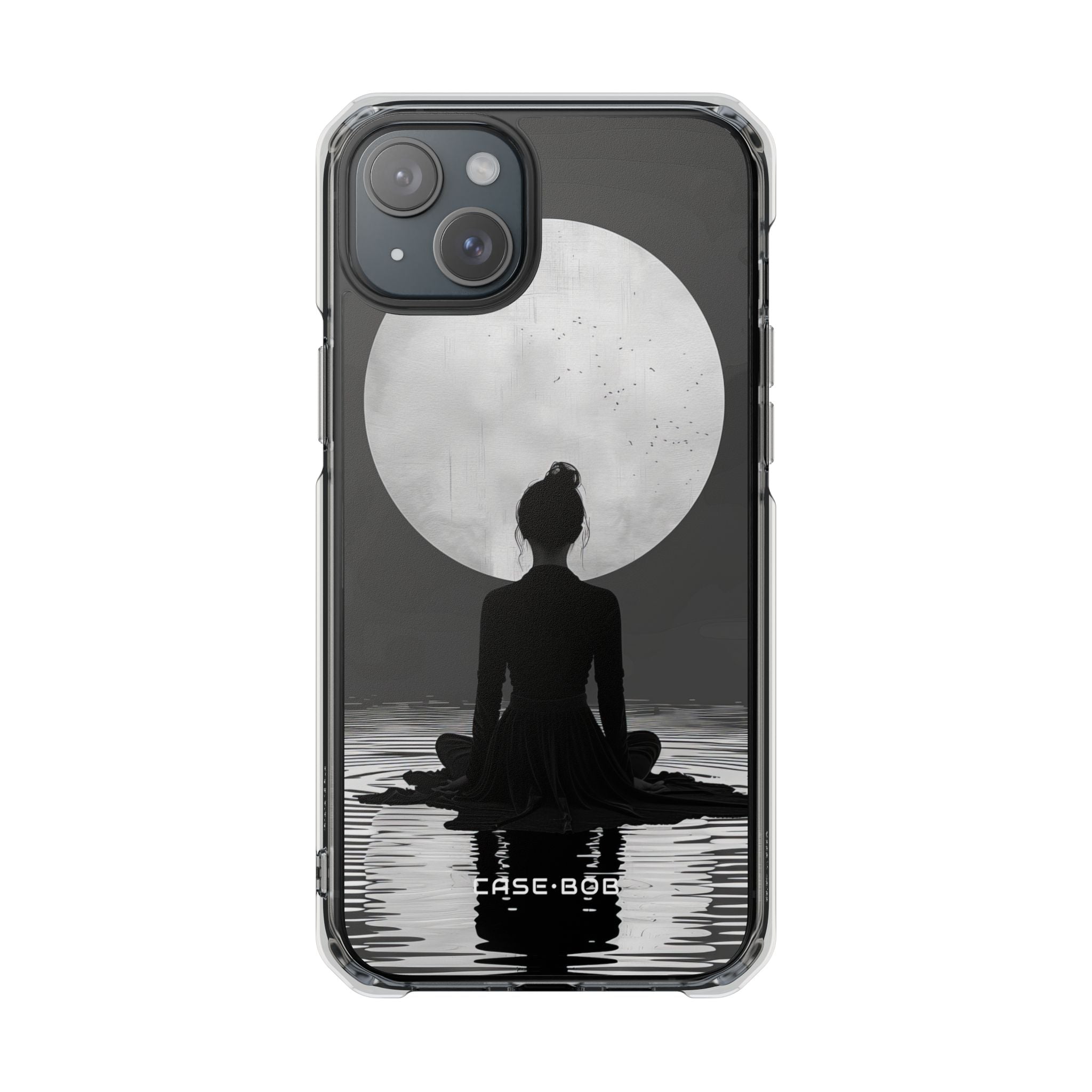 Silhouette Moonlight iPhone 15 Plus Case - Impact