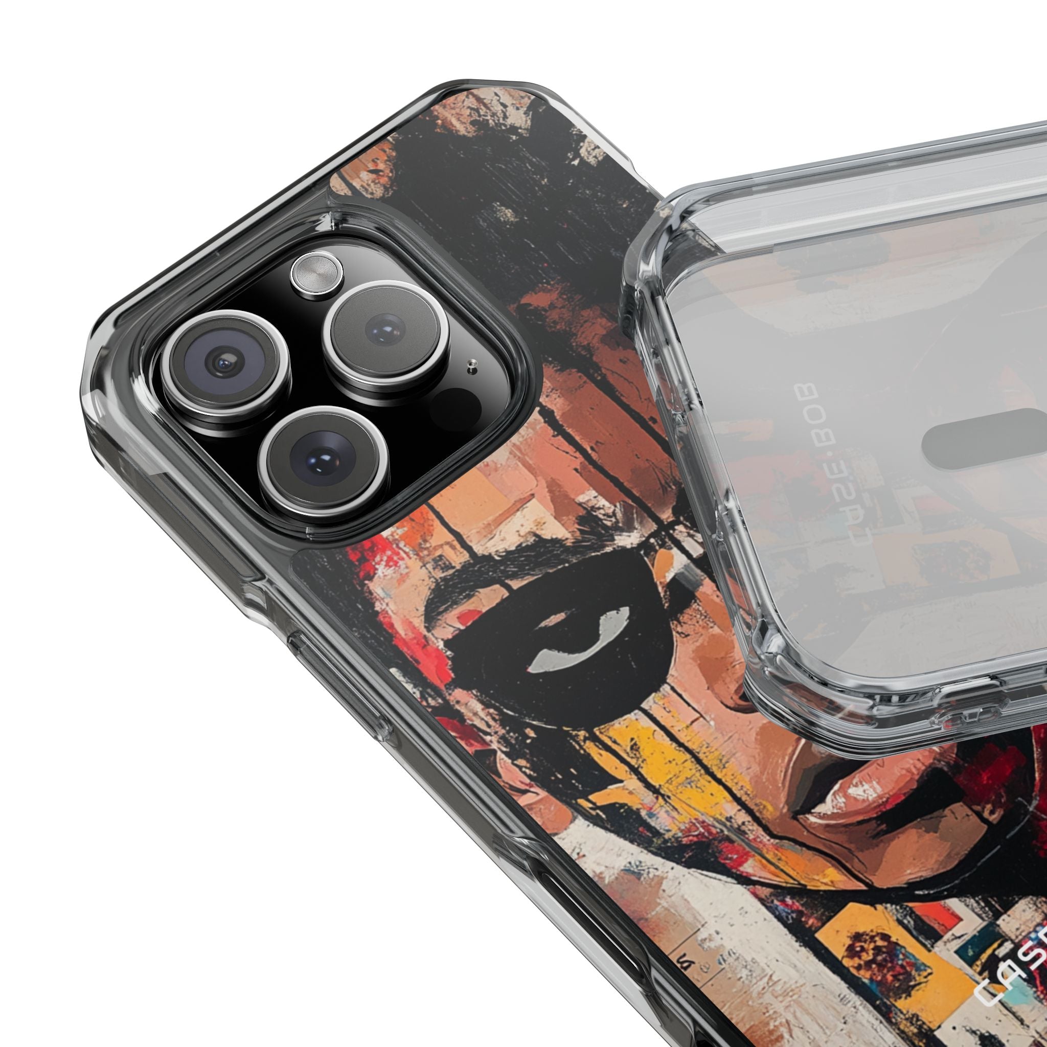 Masked Portrait Drips iPhone 16 Pro Case - Impact