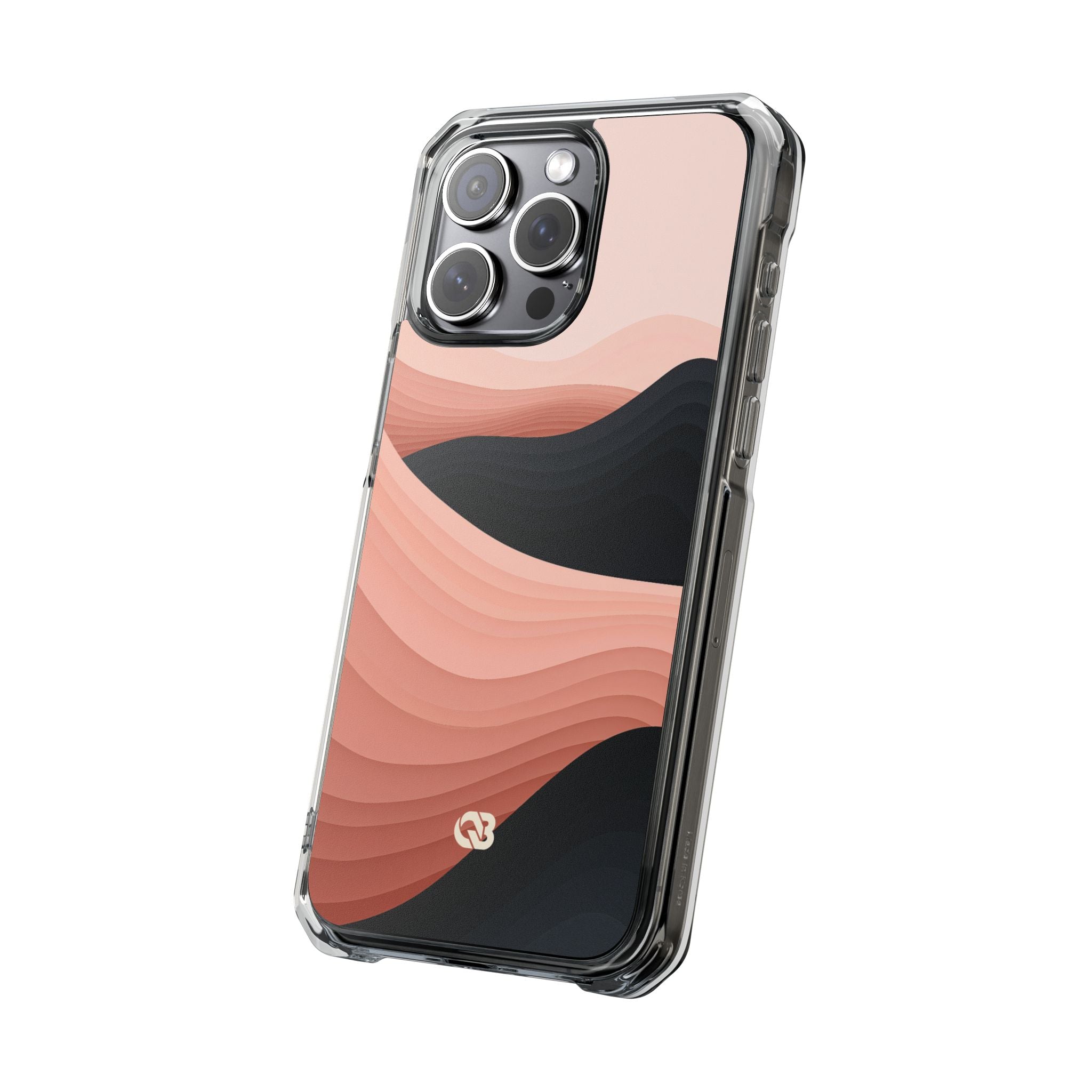 Pink Impact MagSafe Phone Case for iPhone - Dune Shadow Layers