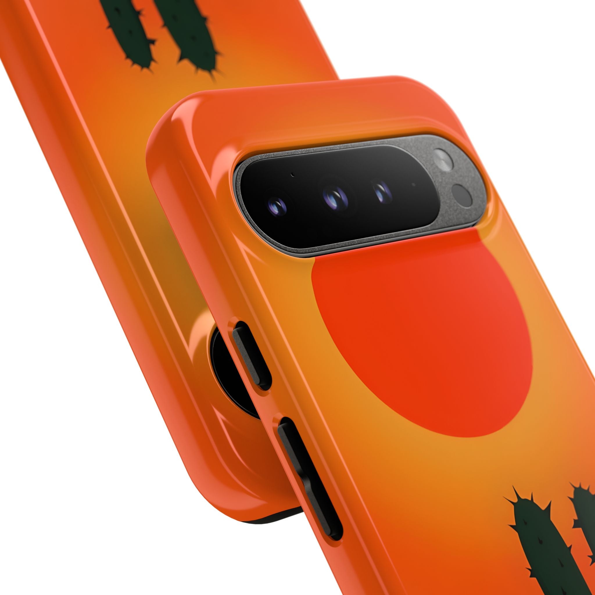 Scorched Saguaro Sunset · Coque de téléphone Tough pour Google Pixel