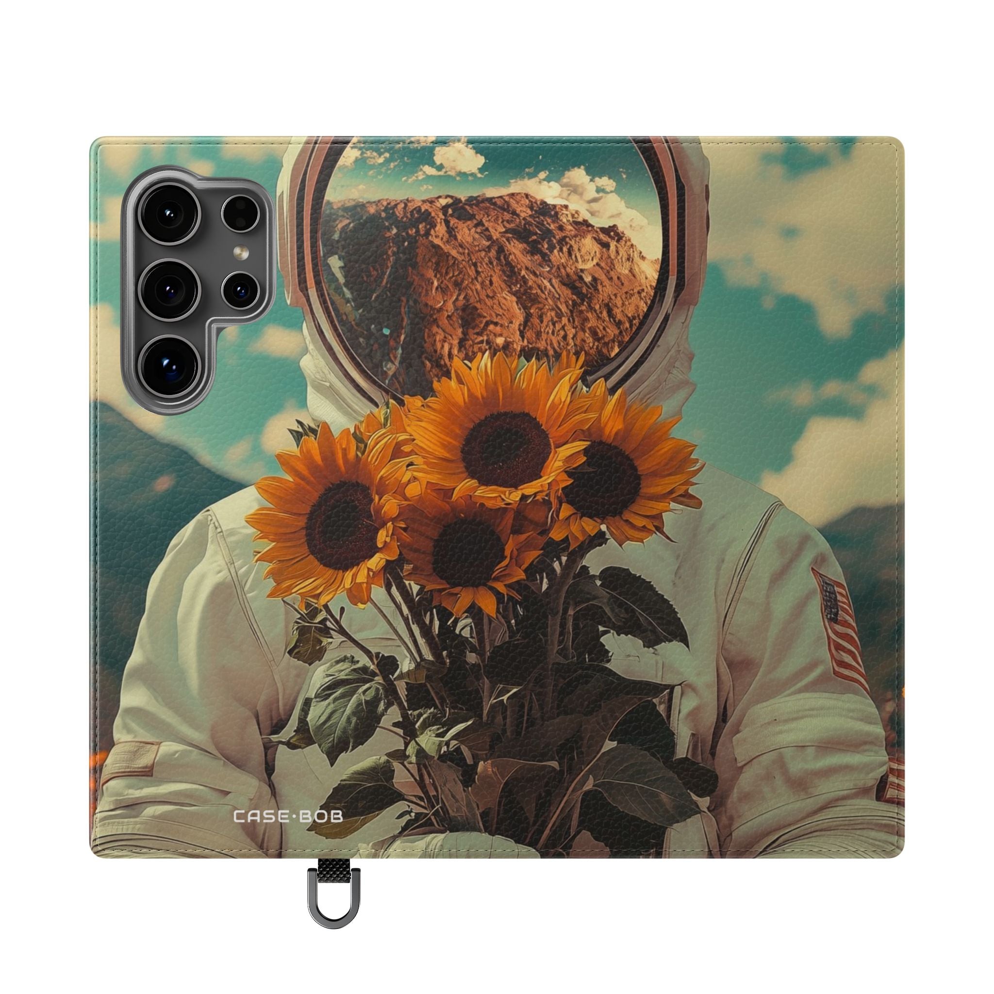 Solsikke Astronaut - Samsung S24 Ultra Cover - Pung