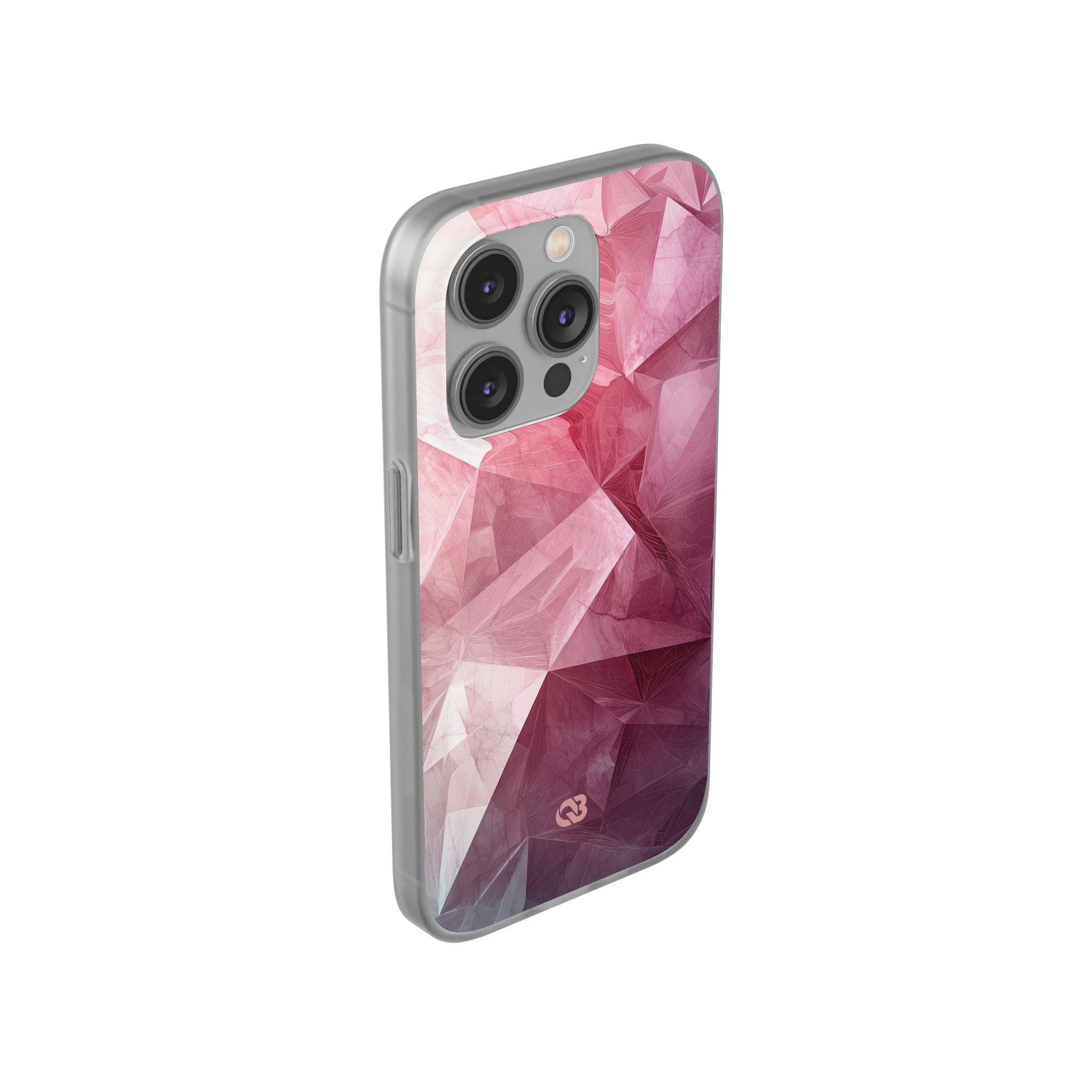 Shattered Rose Shards · Soft Phone Case for iPhone