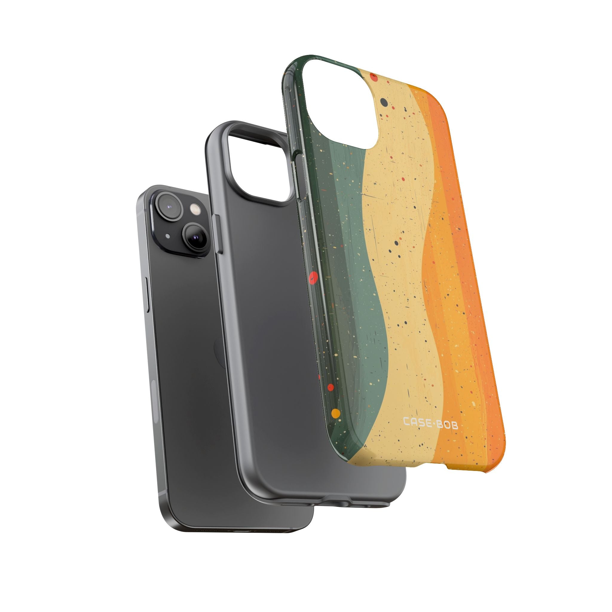 Wavy Forest Veil iPhone 14 Plus -kova suojakotelo