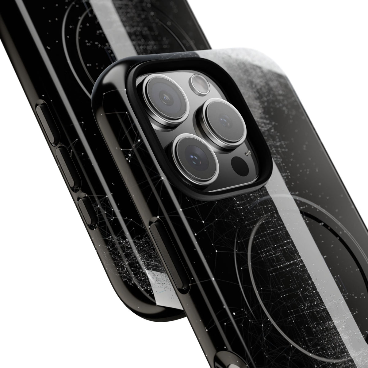 Black Tough 2.0 Magsafe Phone Case for iPhone - Vector Core Monolith