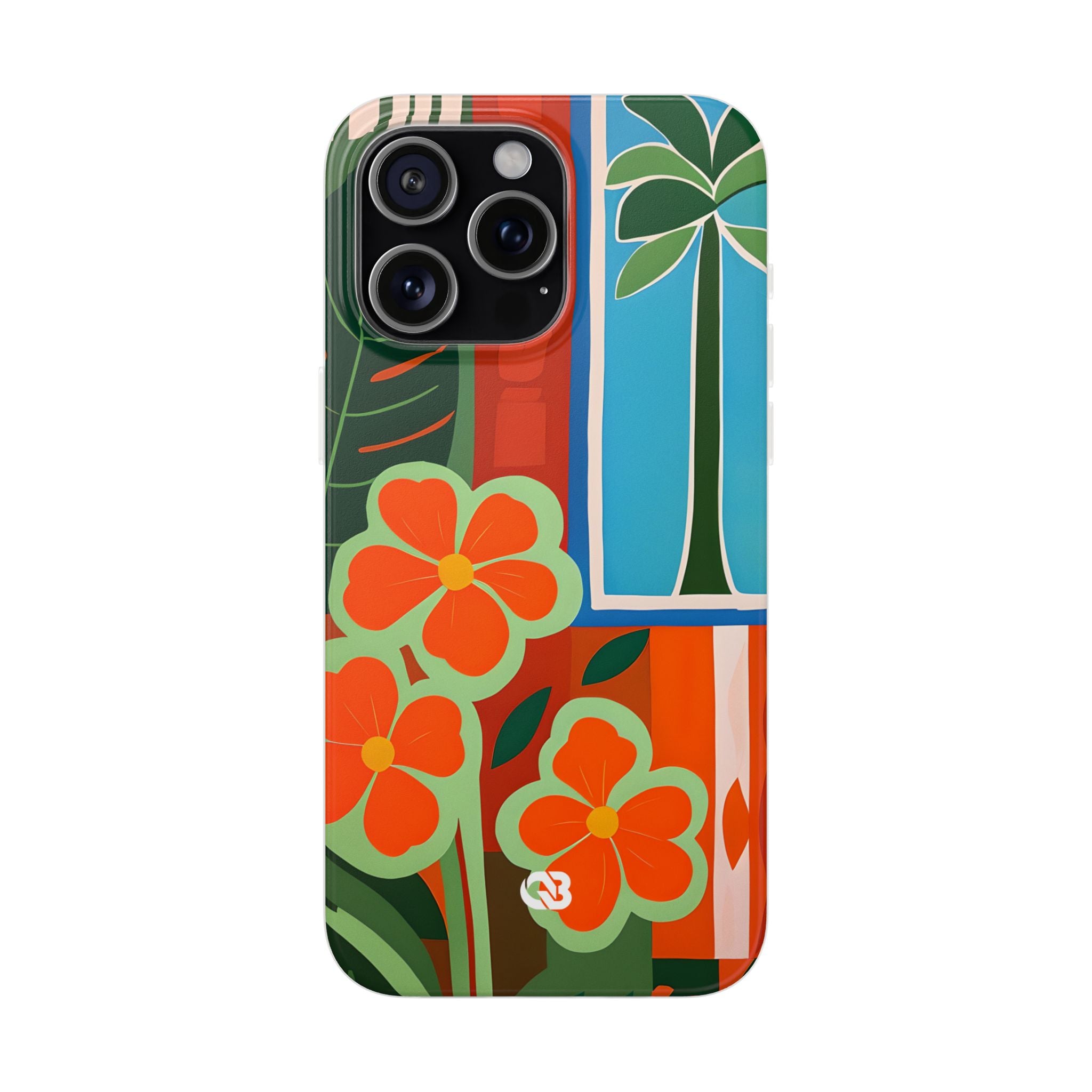 Vivid Jungle Collage · Soft Phone Case for iPhone