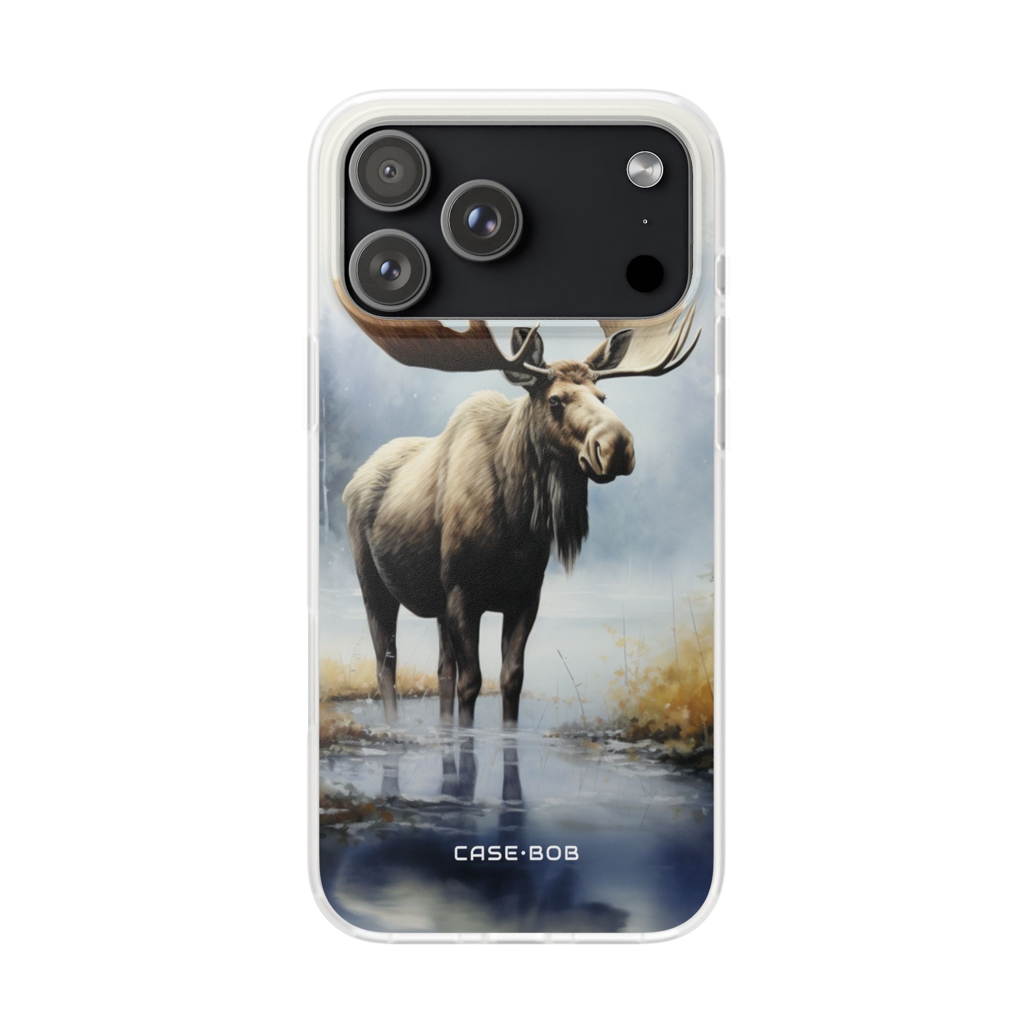 Moose Reflection iPhone 17 Pro Max Case - Soft - CASE•BOB