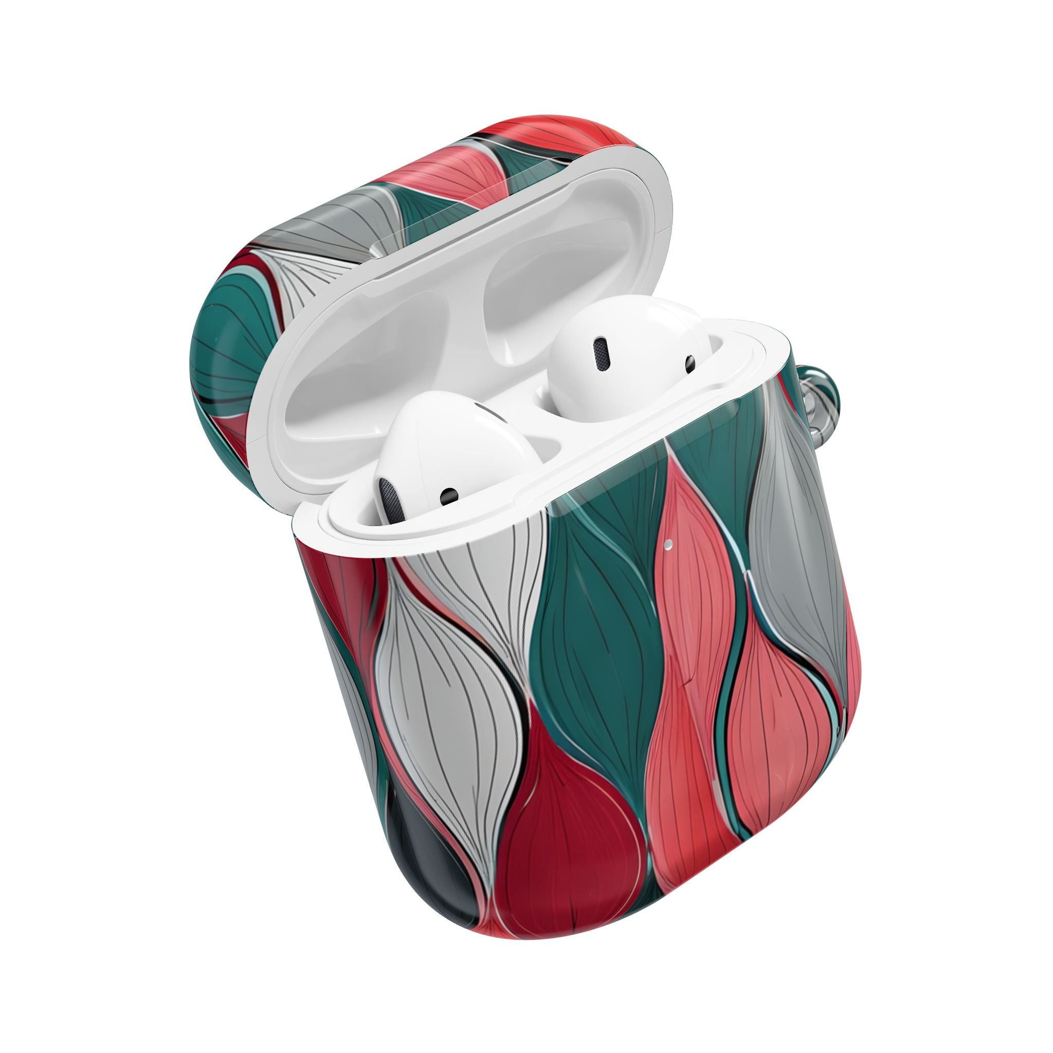 Leaf Spiral Pink - AirPods Case